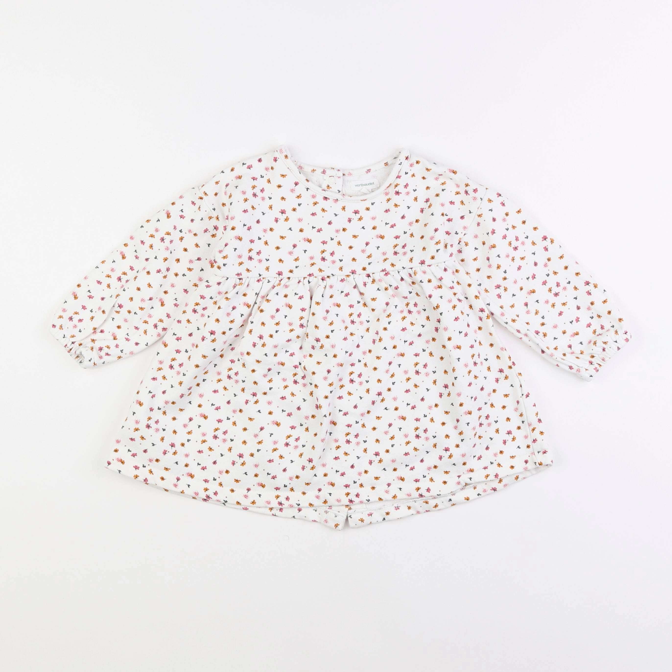 Vertbaudet - robe blanc - 2 ans