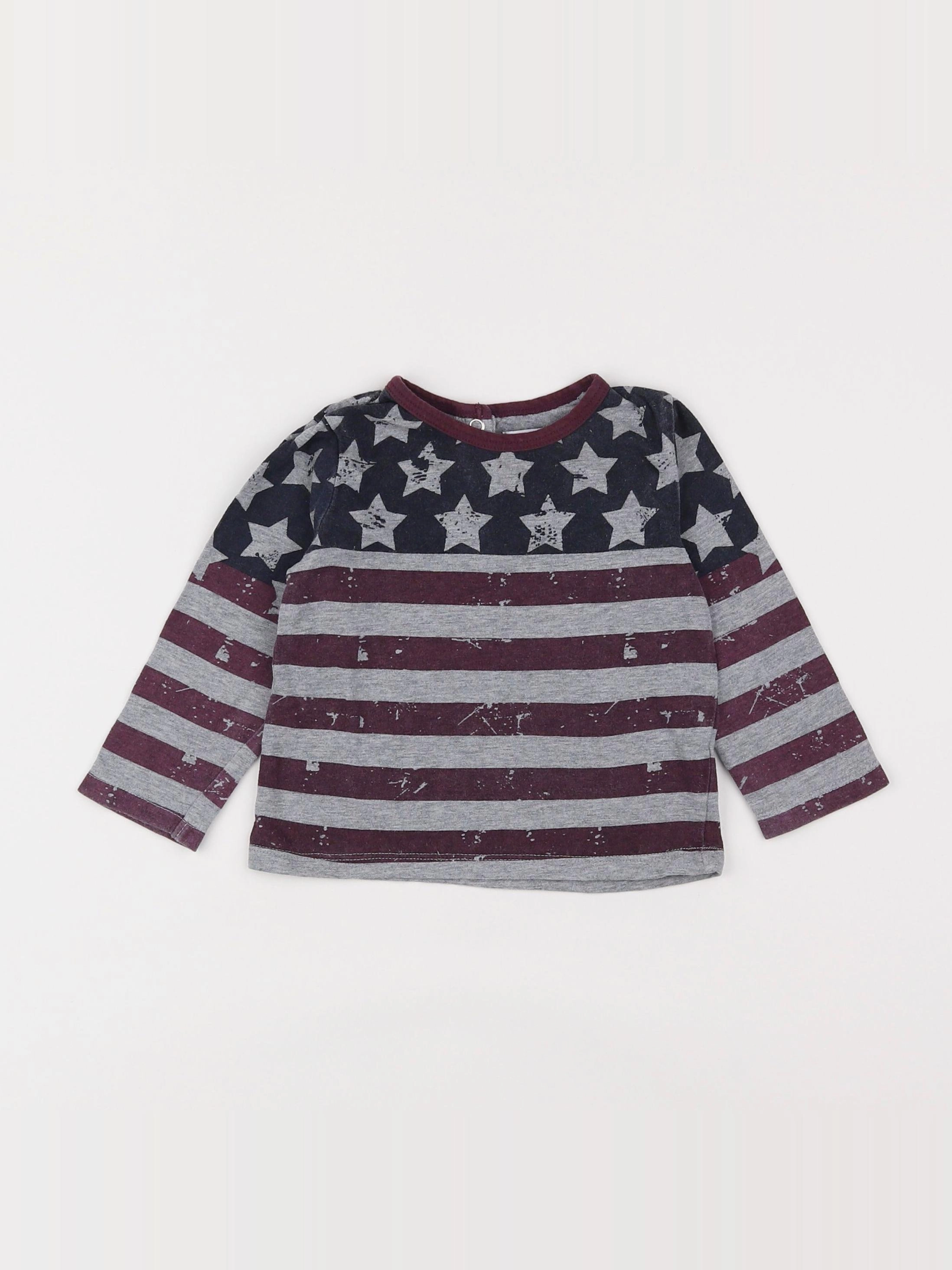La Redoute - tee-shirt multicolore - 12 mois