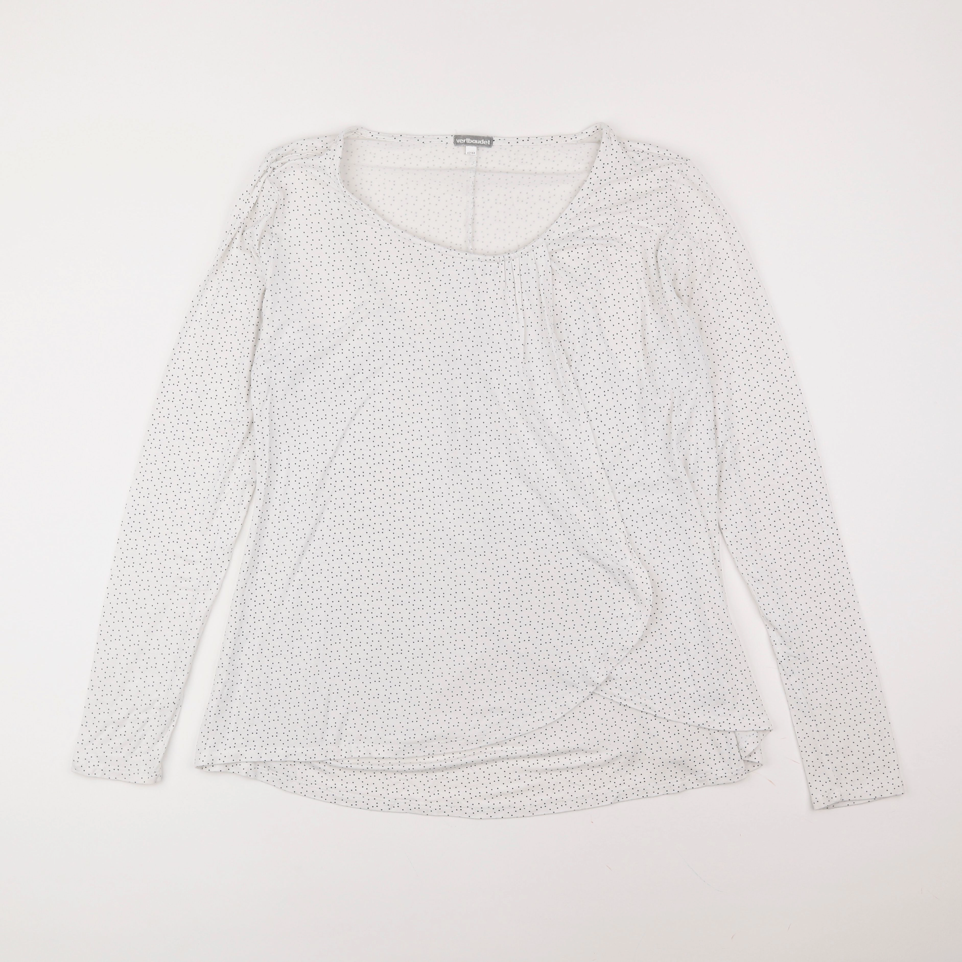 Vertbaudet - tee-shirt grossesse blanc - 42 à 44