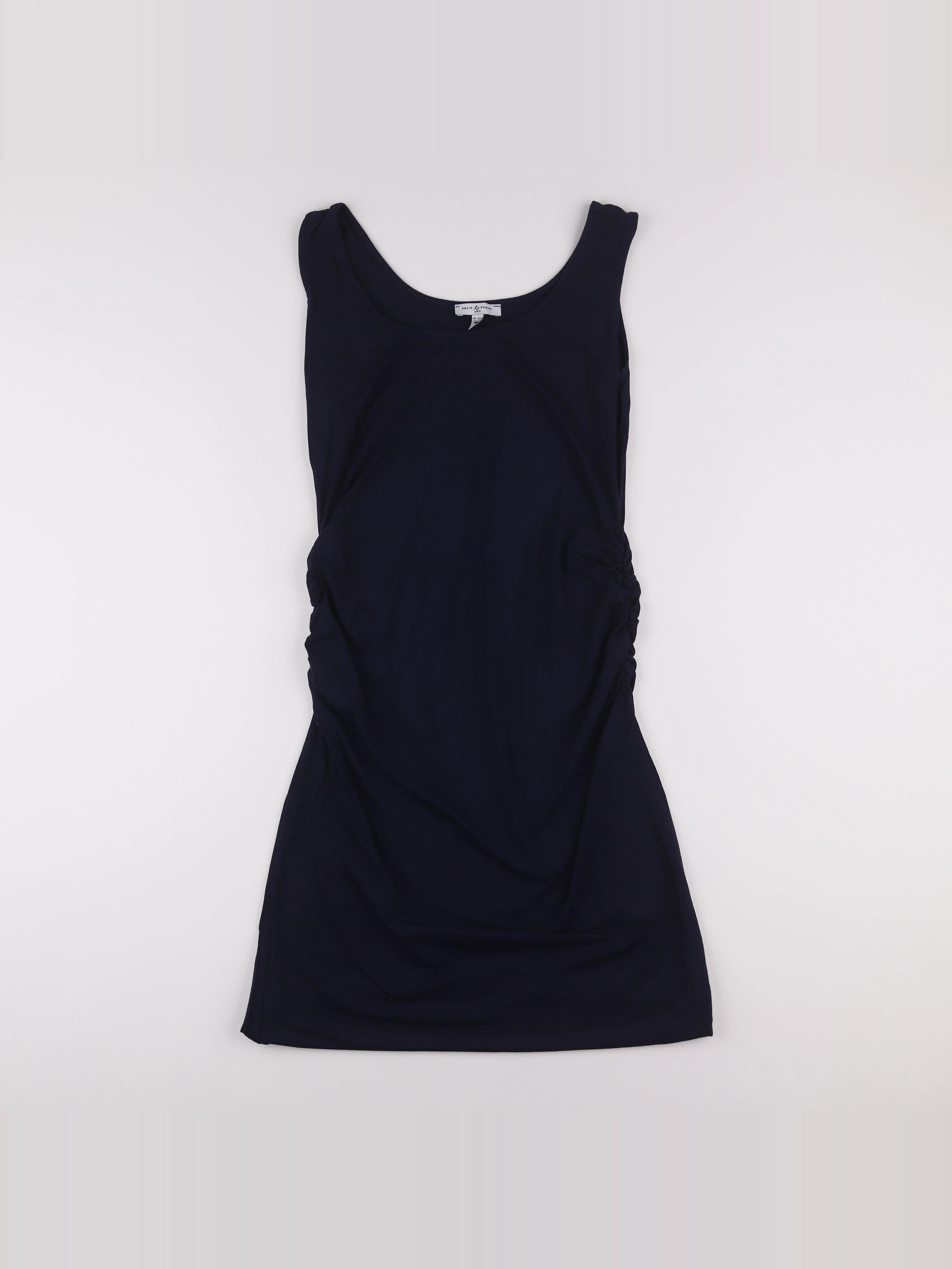 Envie de fraise - robe grossesse bleu - 42 à 44