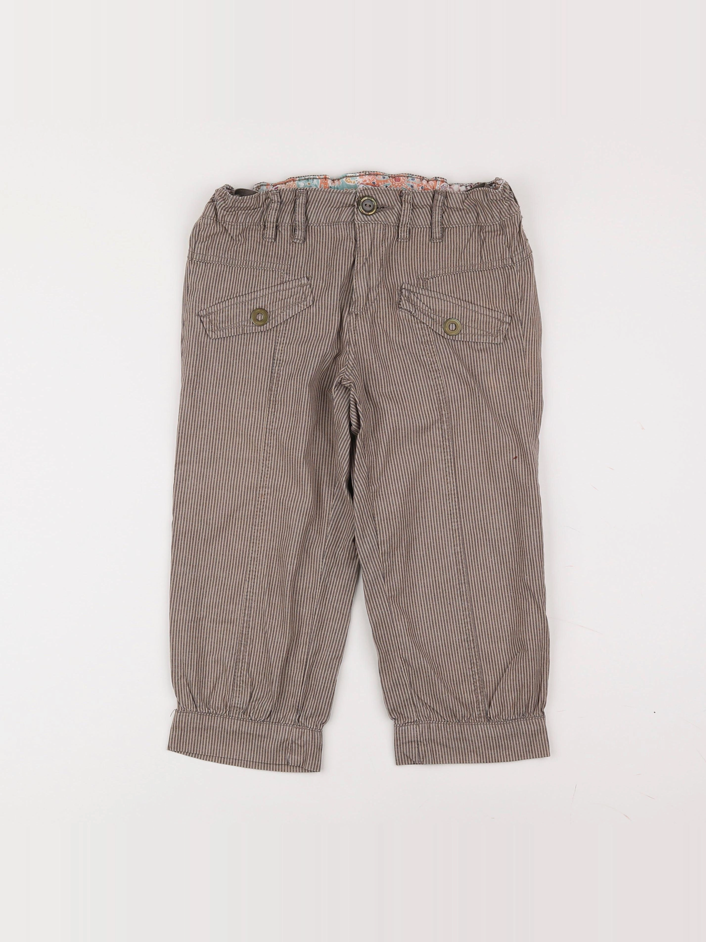 Zara - pantalon taupe - 11/12 ans