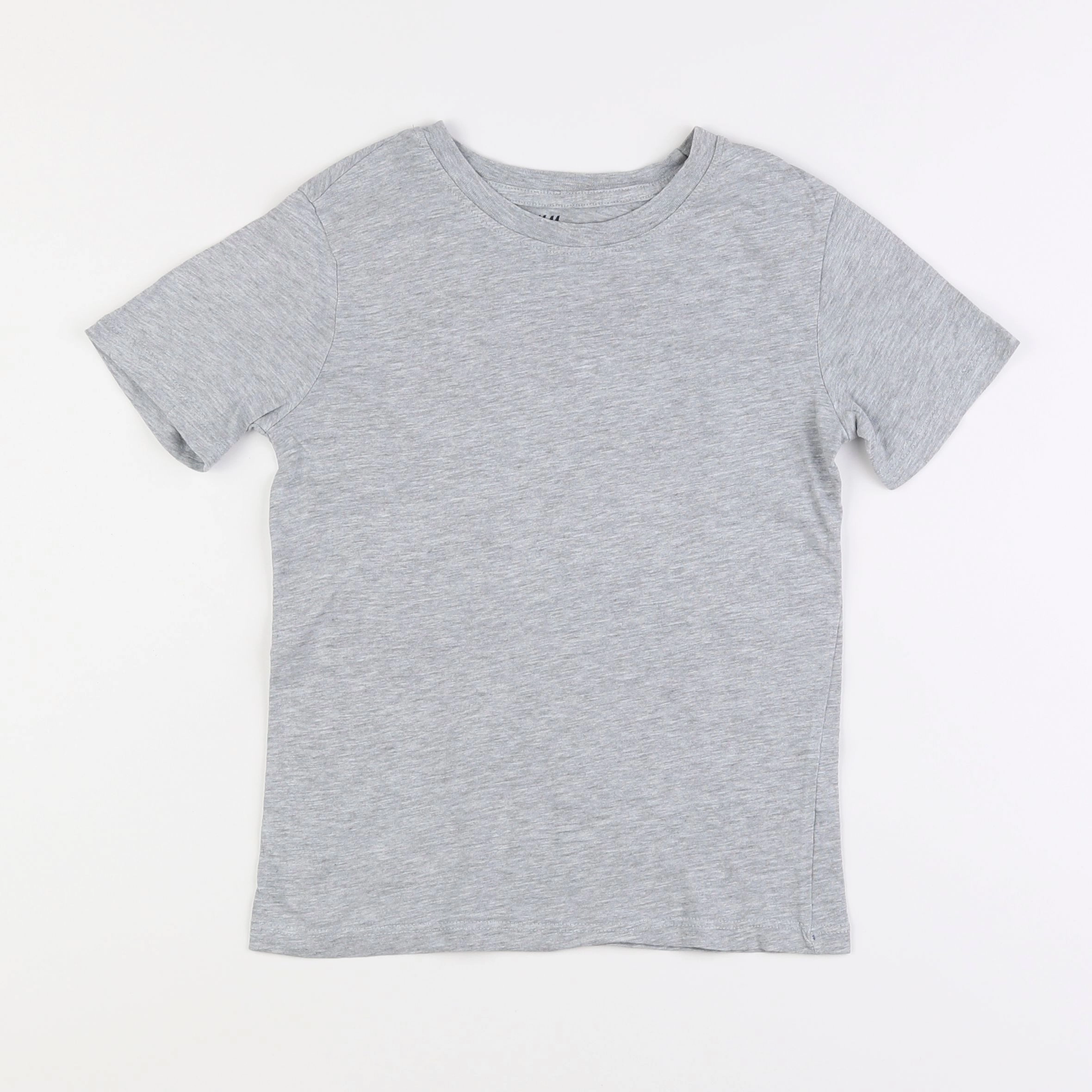 H&M - tee-shirt gris - 6/8 ans