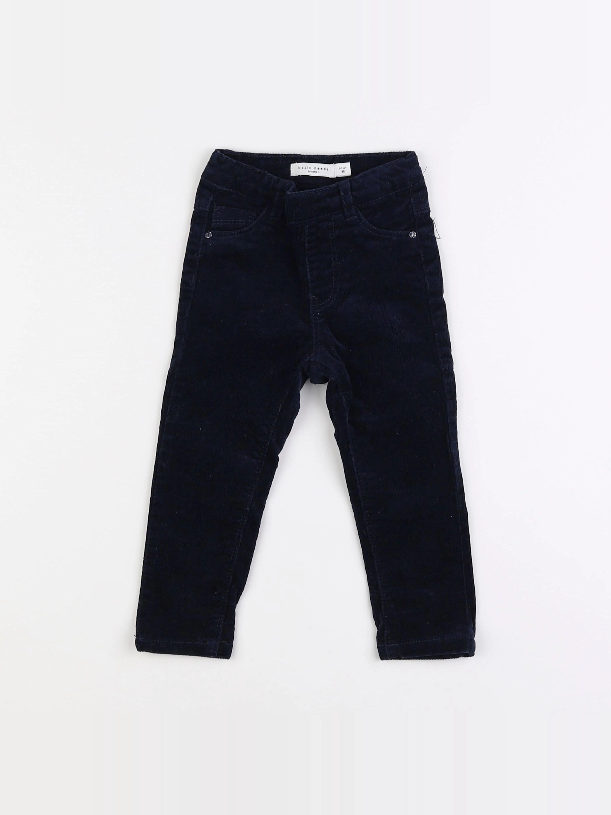 Name it - pantalon bleu - 12/18 mois