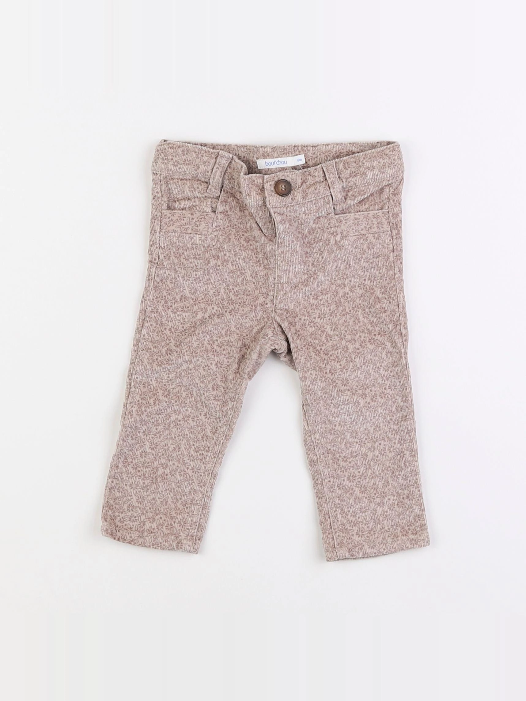 Boutchou - pantalon multicolore - 6 mois