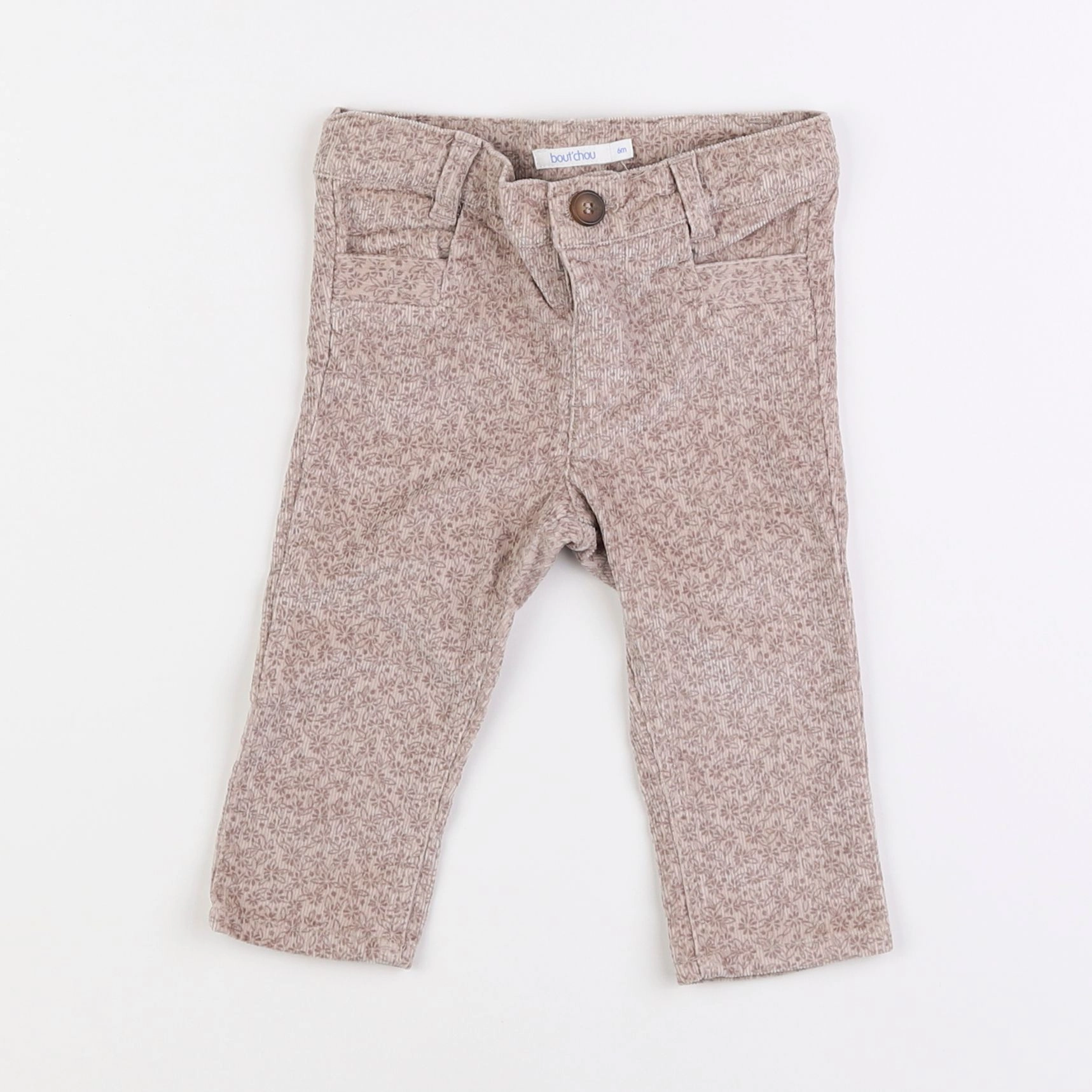Boutchou - pantalon multicolore - 6 mois
