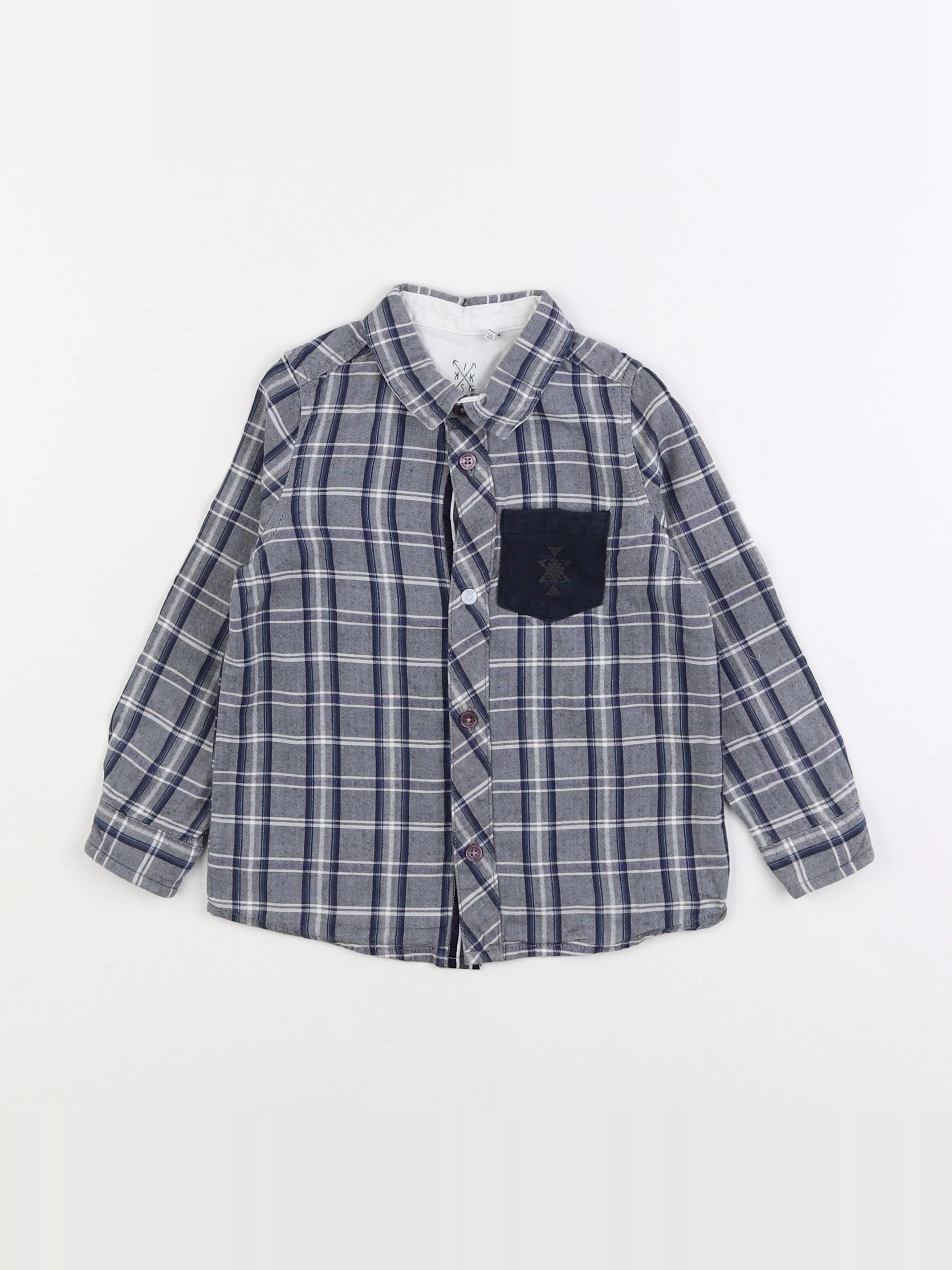 IKKS - chemise imprimé au dos multicolore - 2 ans