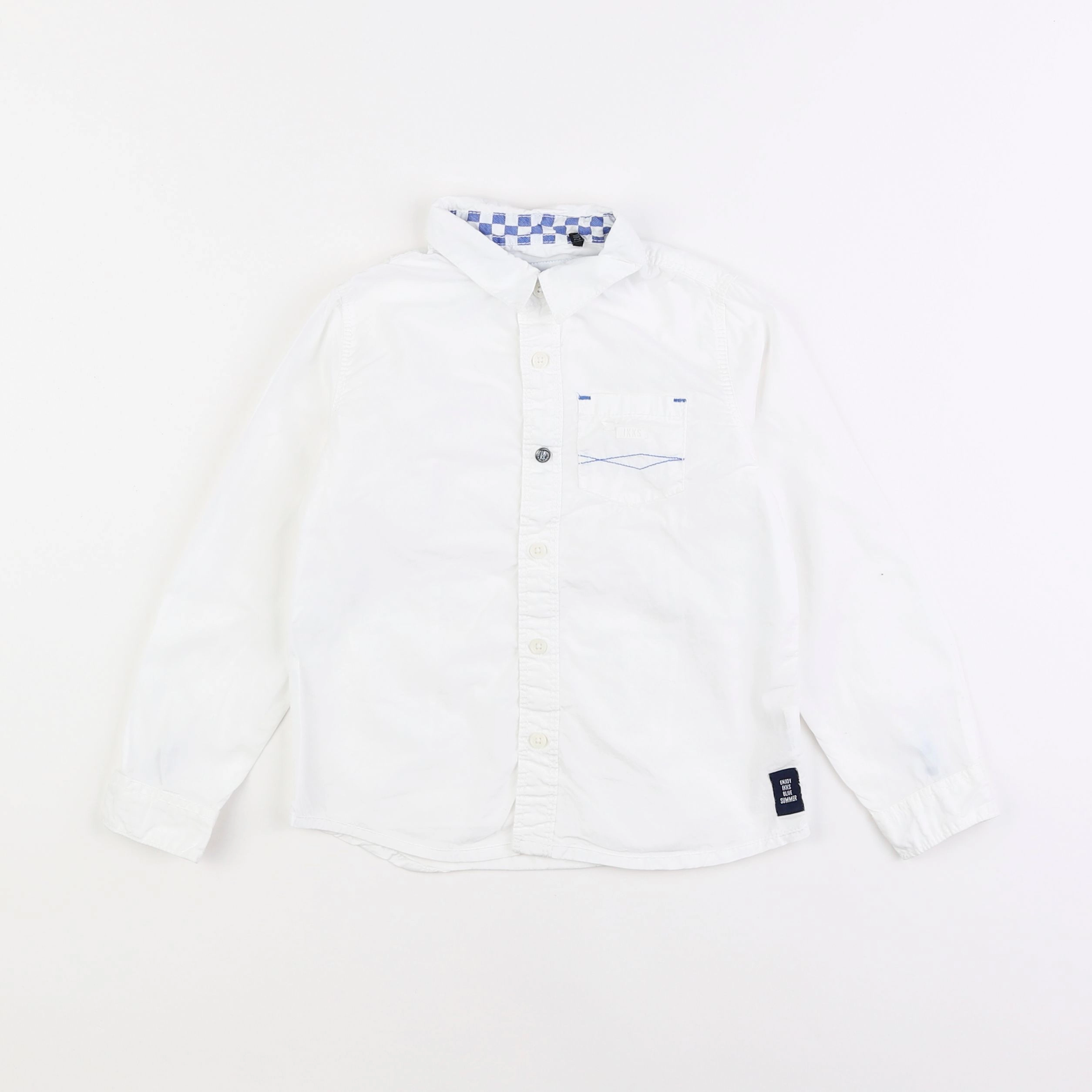 IKKS - chemise blanc - 4 ans