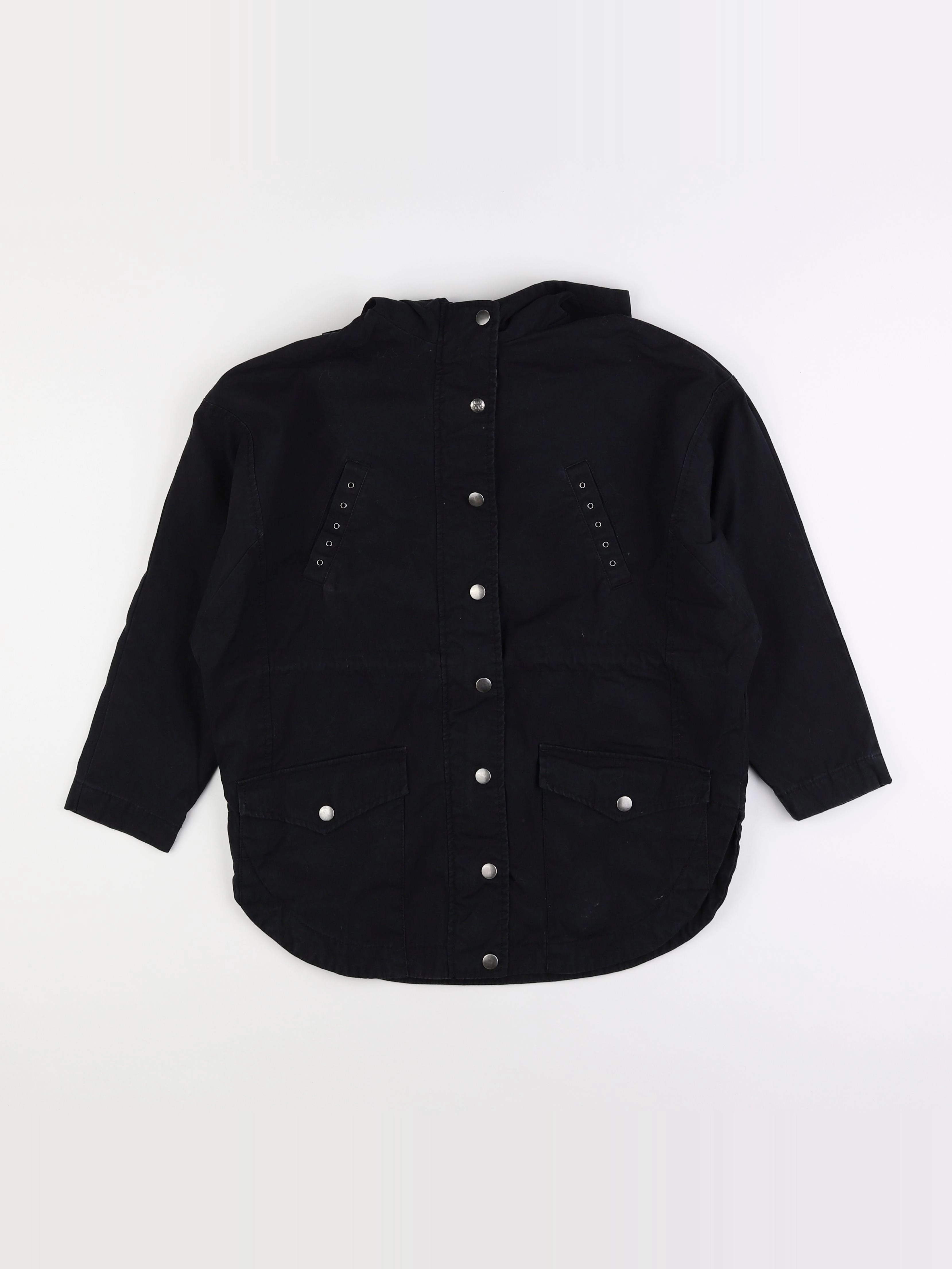 IKKS - veste imprimé au dos noir - 10 ans