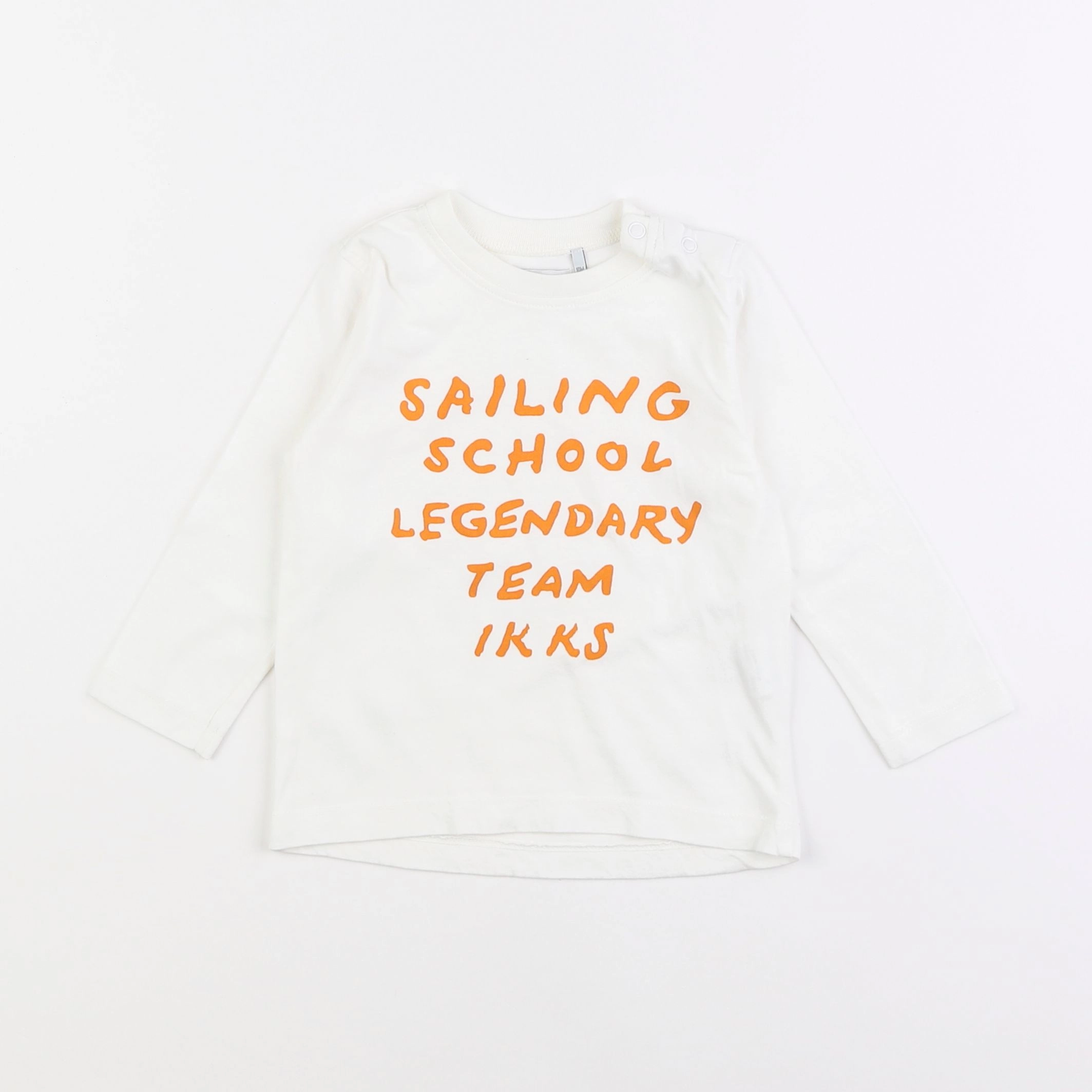 IKKS - tee-shirt blanc - 18 mois