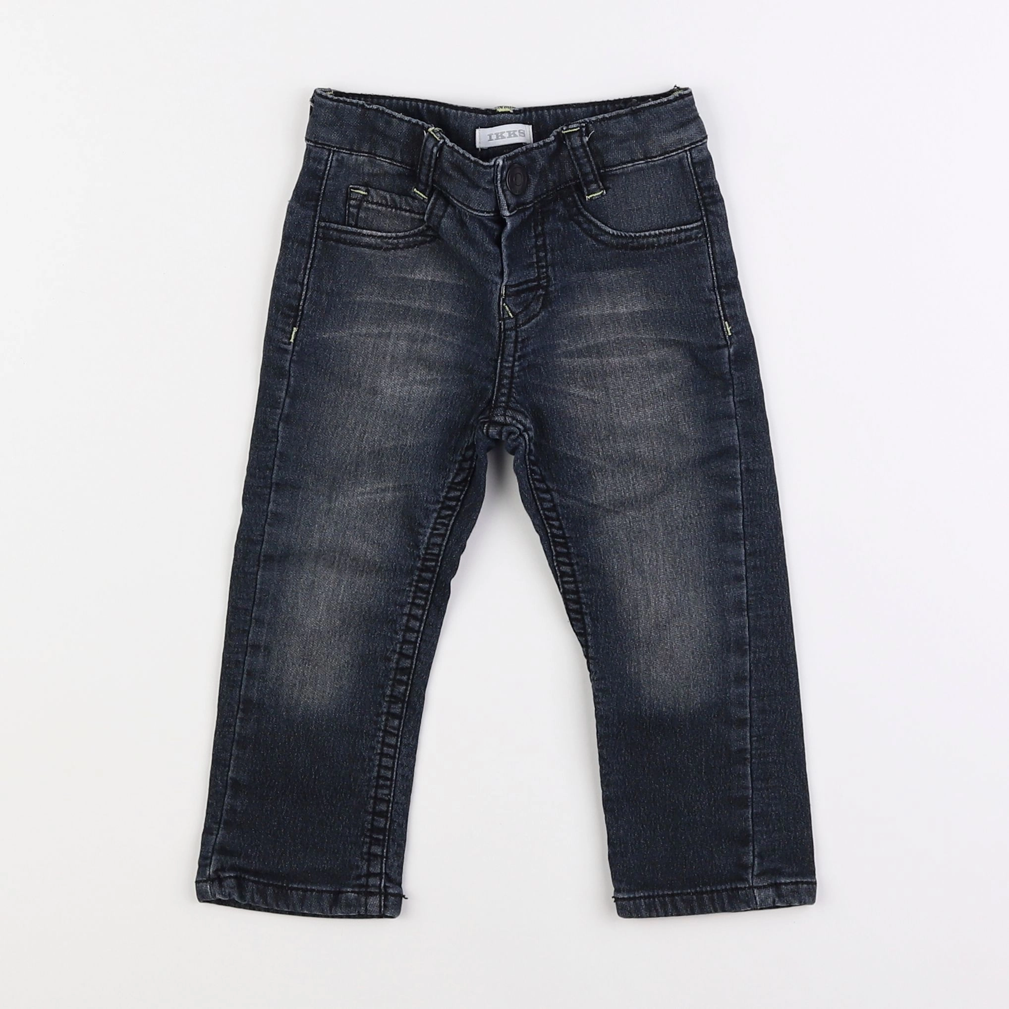 IKKS - jean gris - 18 mois