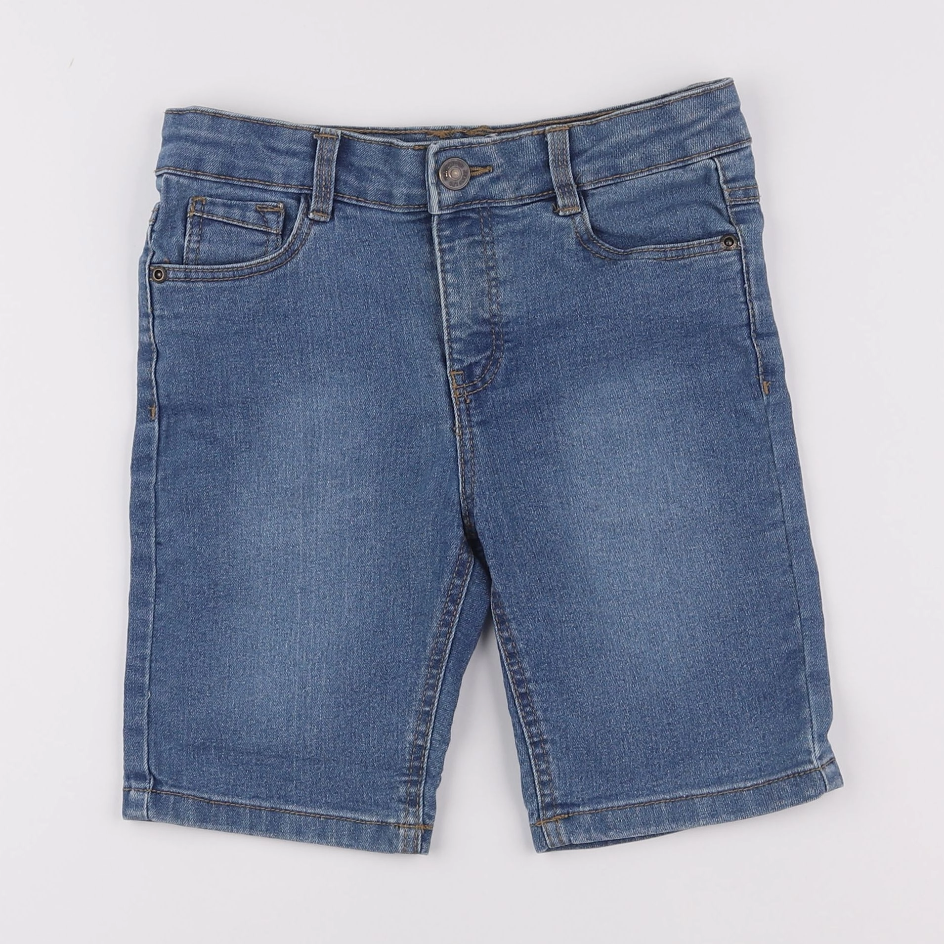 Vertbaudet - short bleu - 8 ans