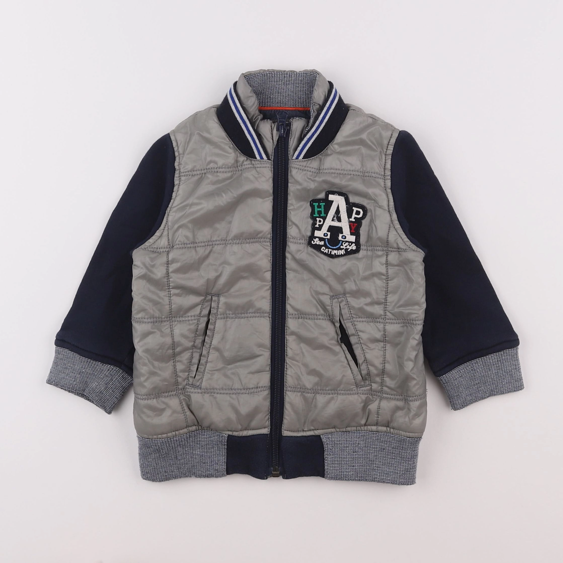 Catimini - veste gris - 2 ans