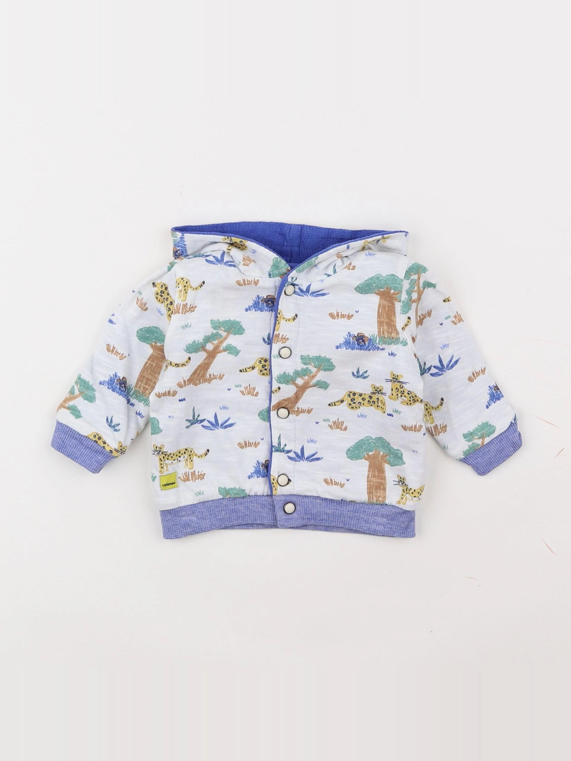 Catimini - sweat gris - 3 mois
