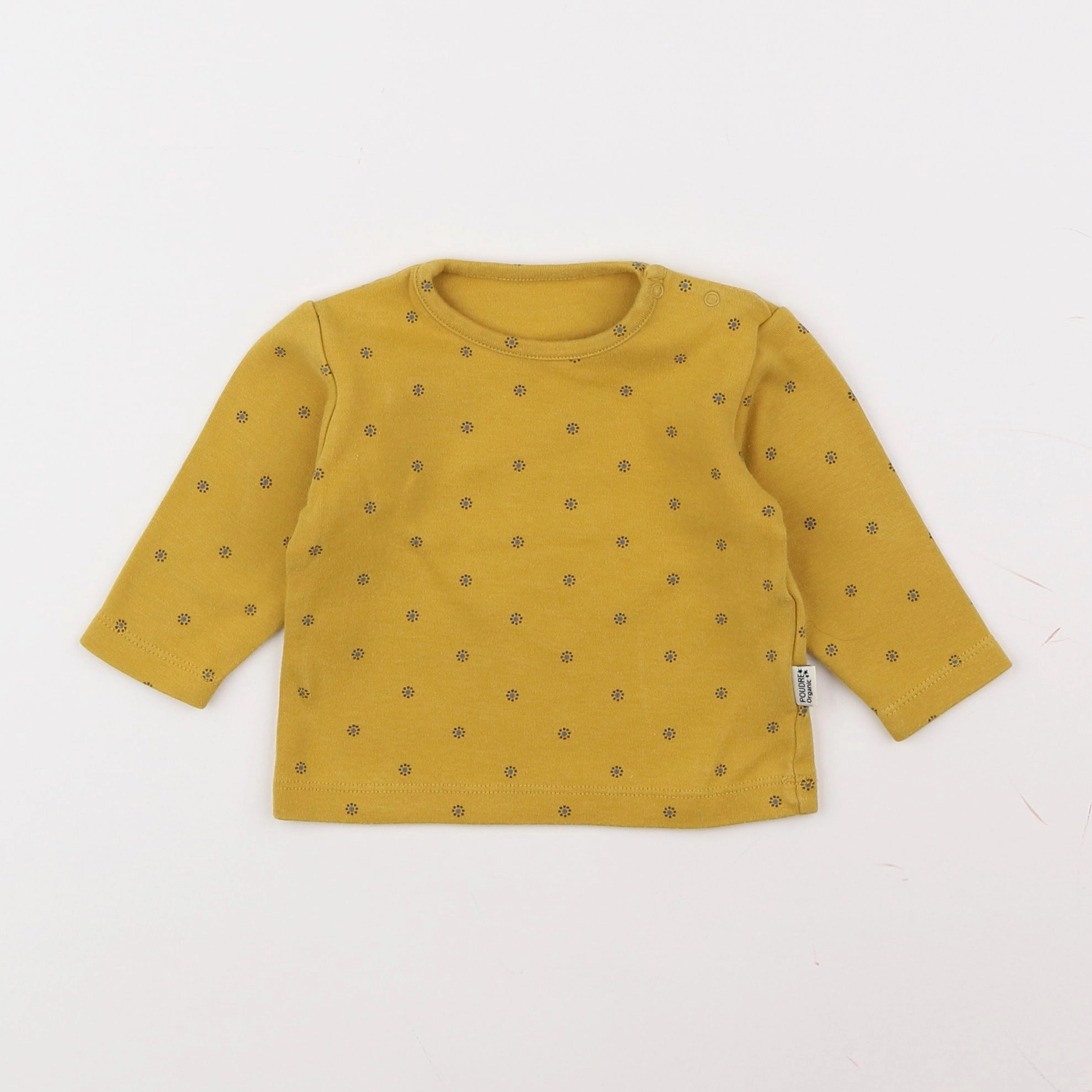 Poudre Organic - sweat jaune - 3 mois