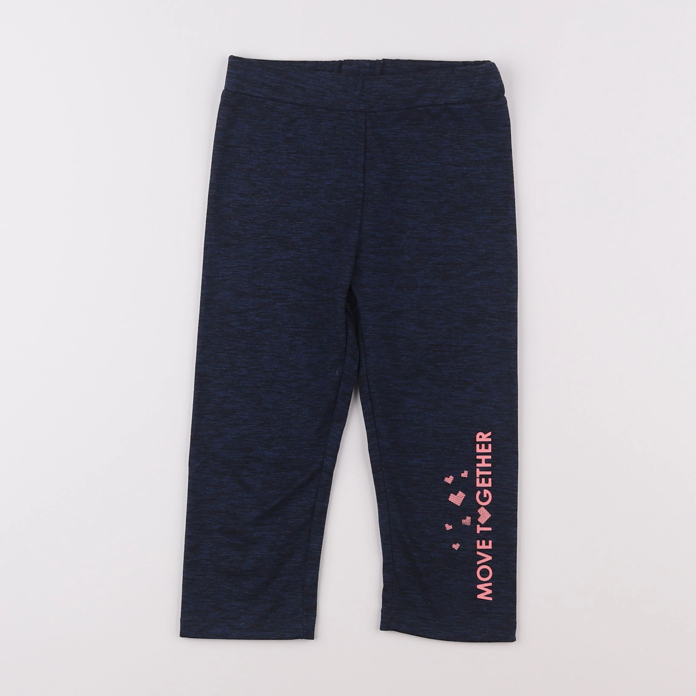 Vertbaudet - legging court bleu - 6 ans