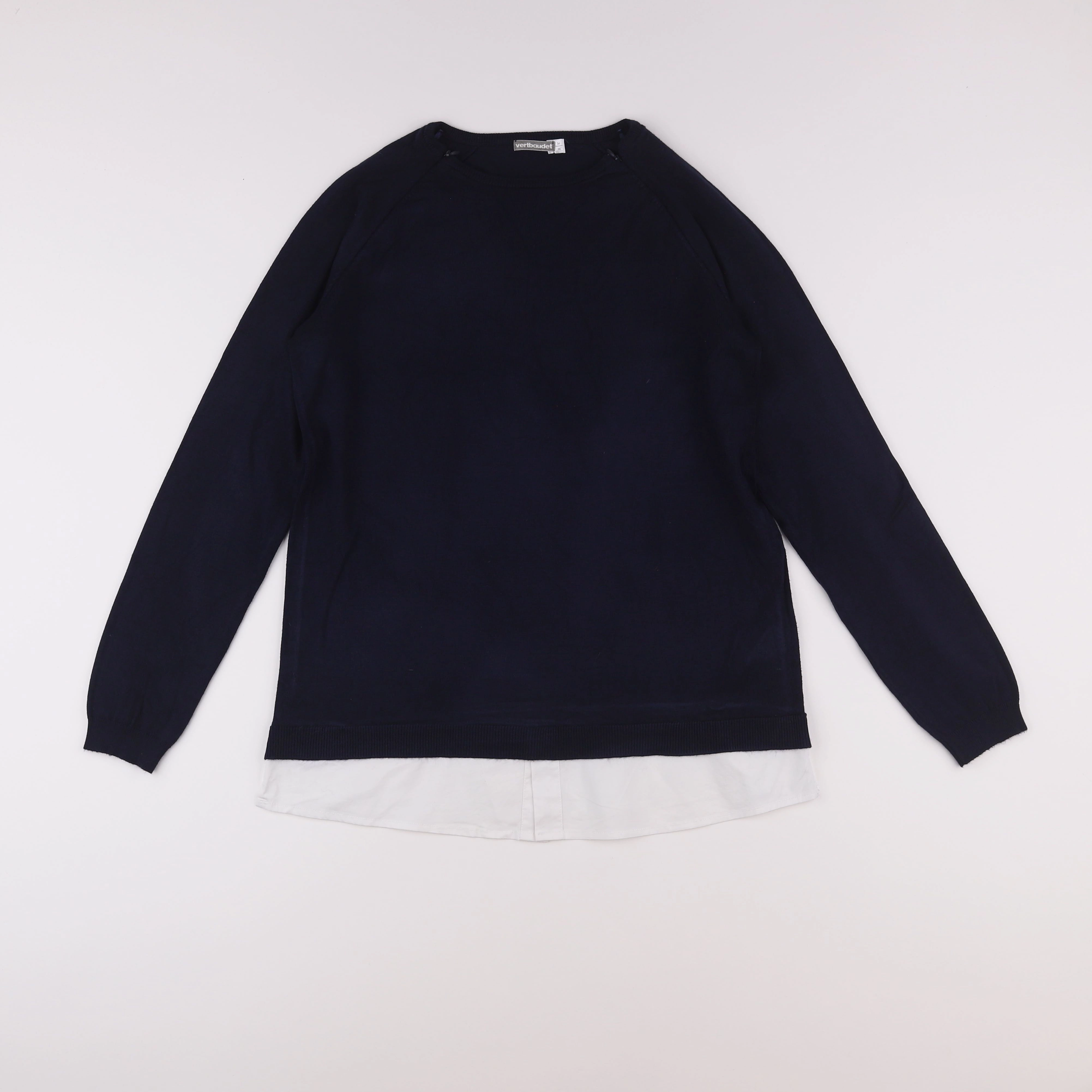 Vertbaudet - pull grossesse bleu - 34 à 36