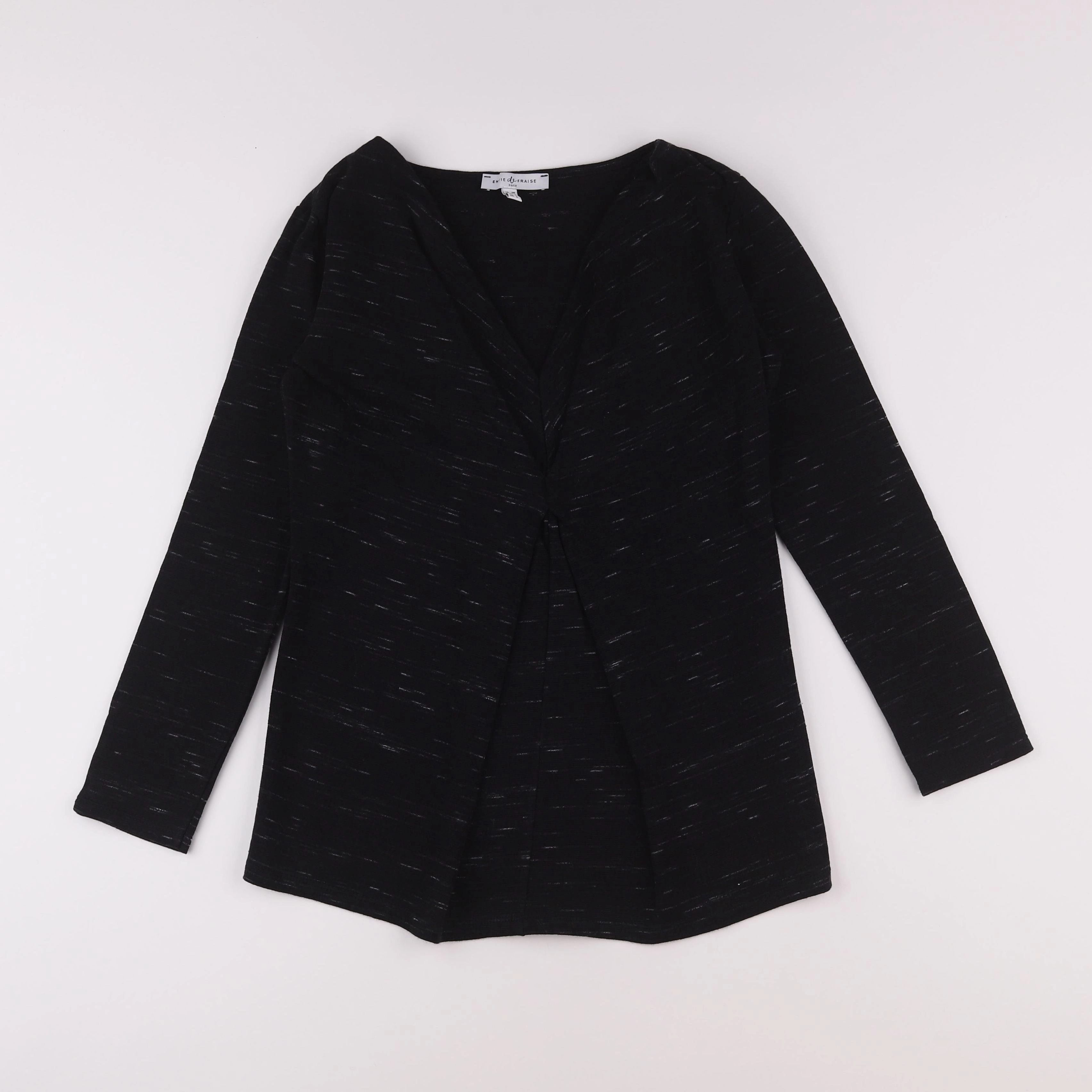 Envie de fraise - sweat grossesse noir - 36
