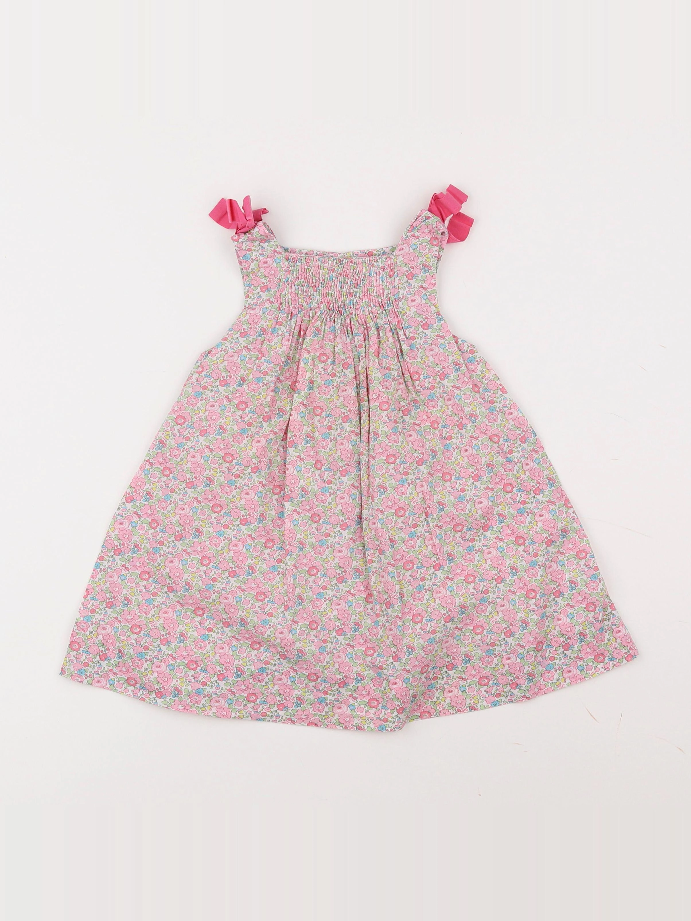 Jacadi - robe liberty multicolore - 18 mois