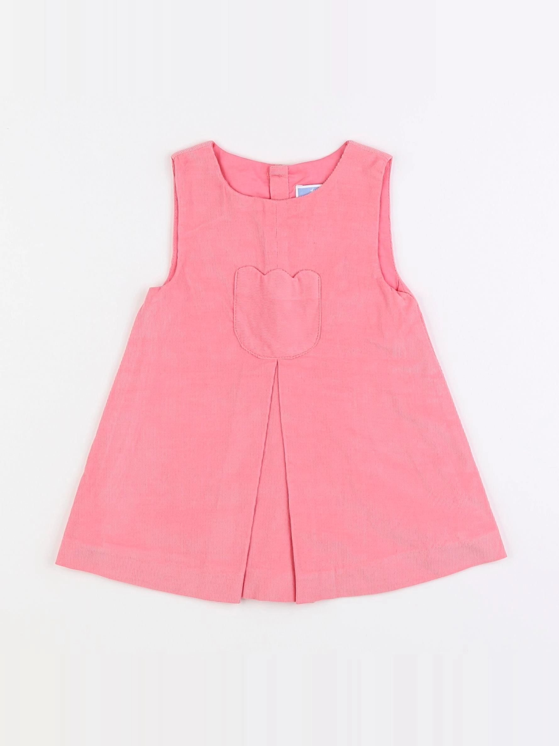 Jacadi - robe rose - 12 mois