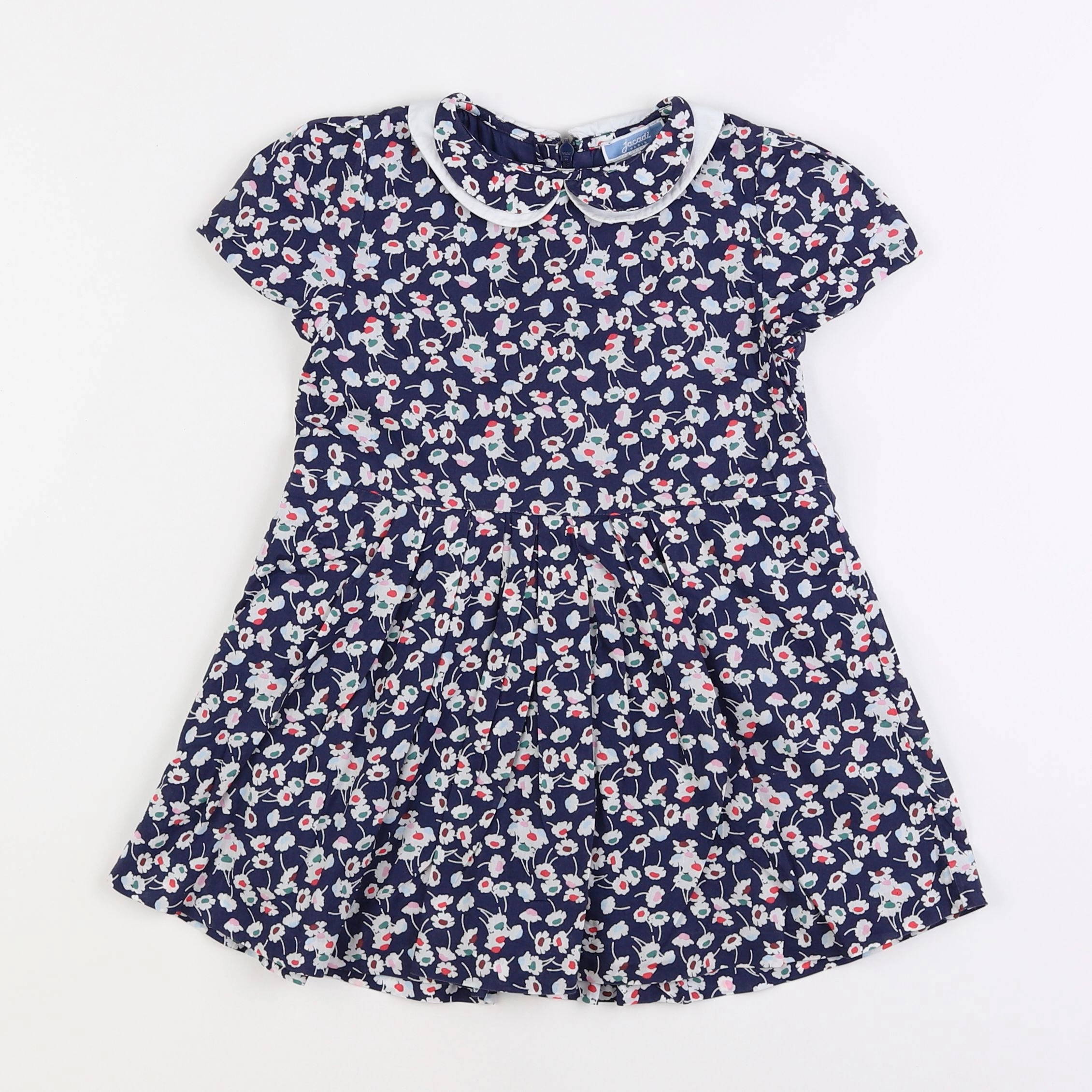 Jacadi - robe liberty bleu - 3 ans