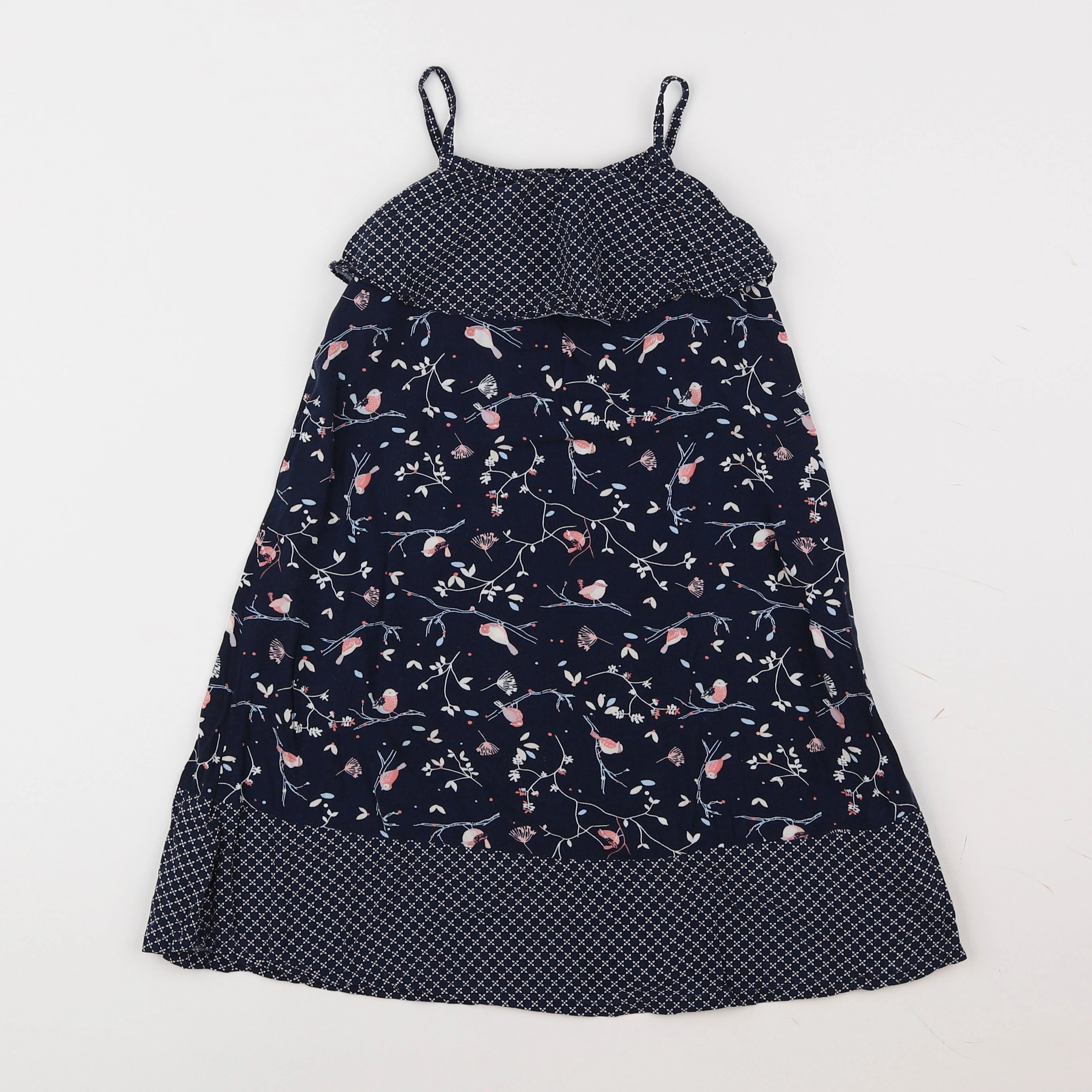 Vertbaudet - robe bleu - 2 ans