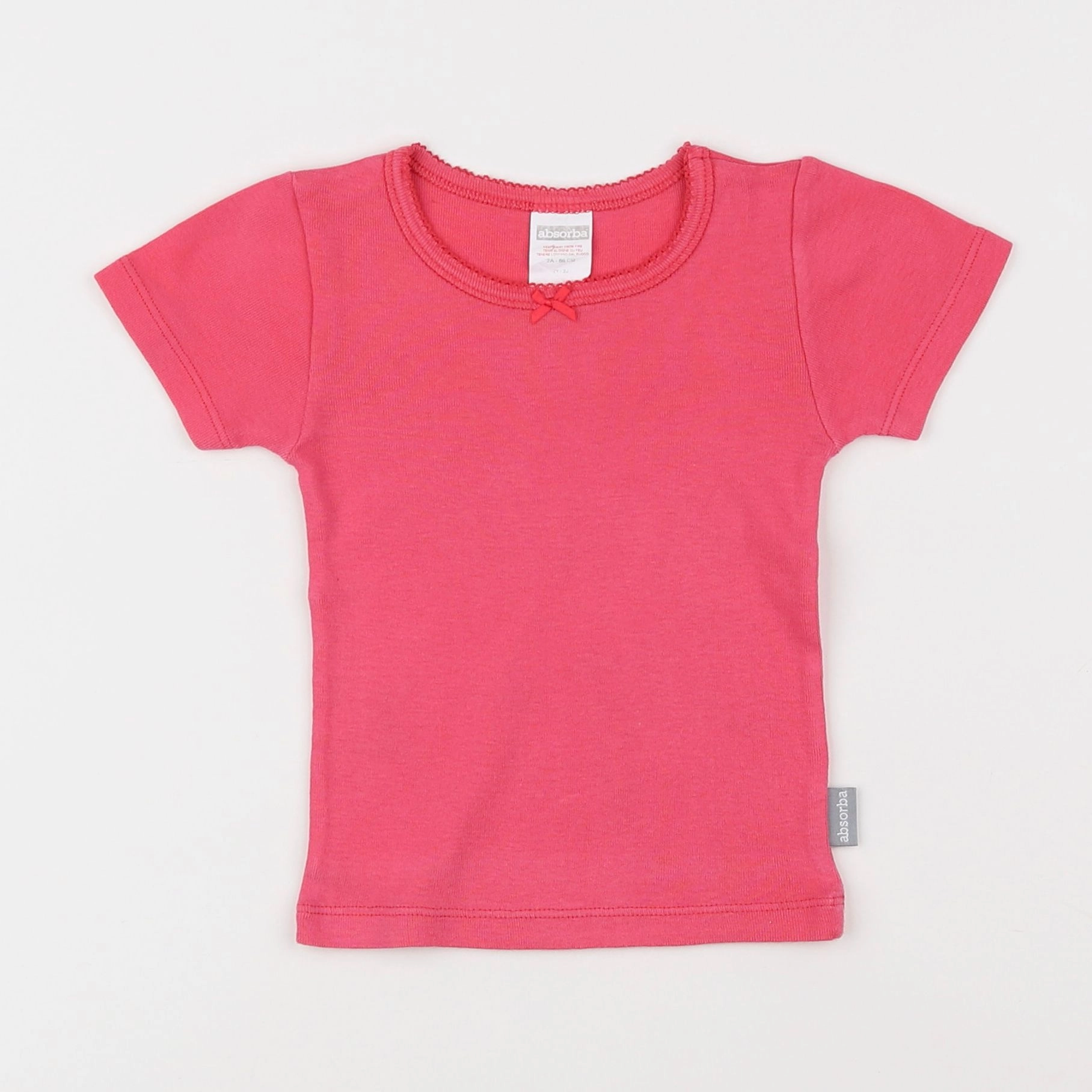 Absorba - maillot de corps rose - 2 ans