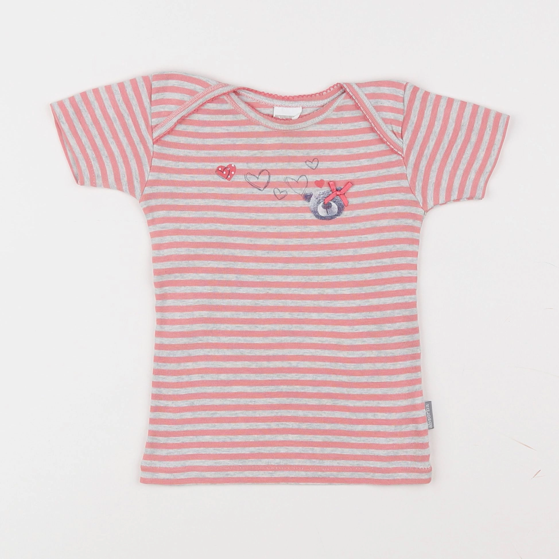 Absorba - maillot de corps rose - 2 ans