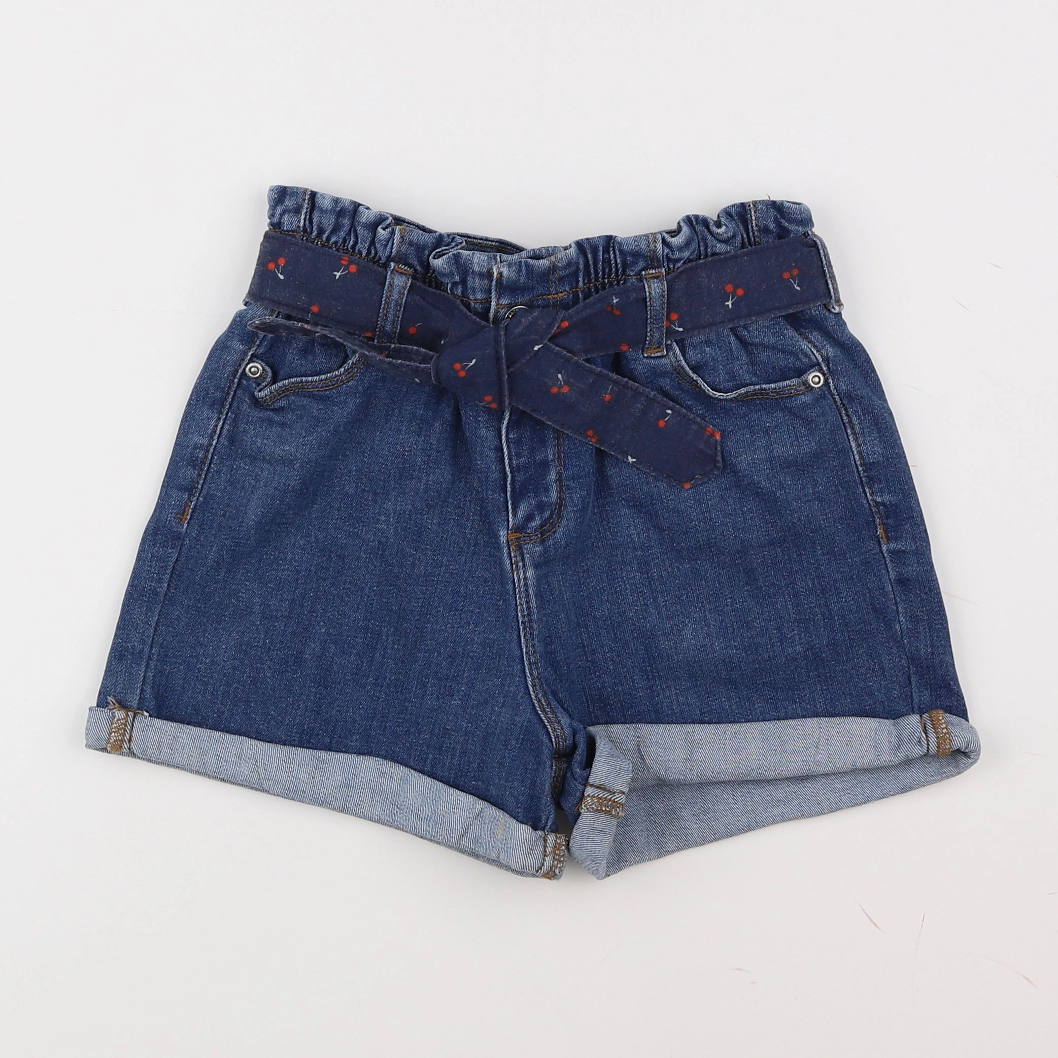 Vertbaudet - short bleu - 9 ans