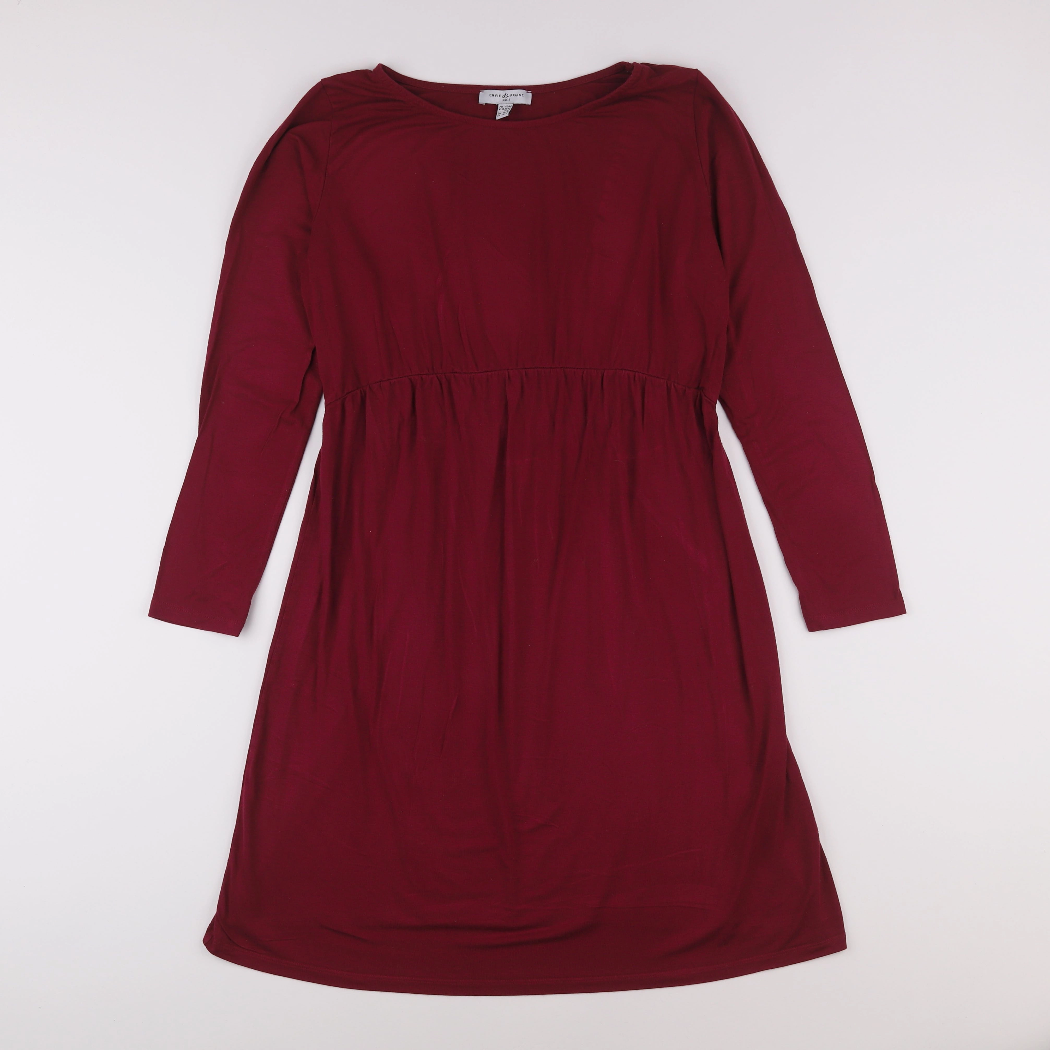 Envie de fraise - robe grossesse rouge - 42 à 44