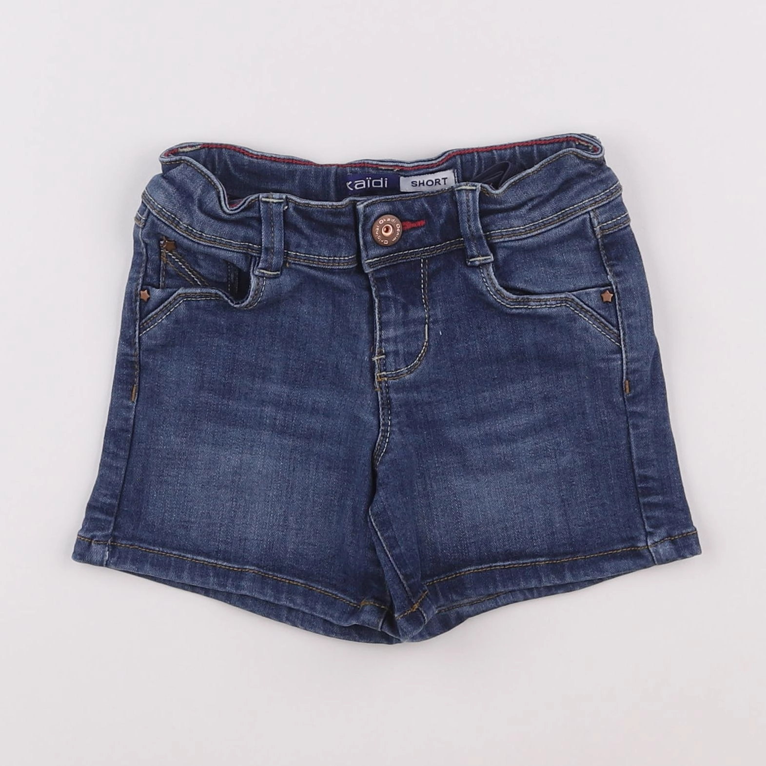Okaidi - short bleu - 4 ans