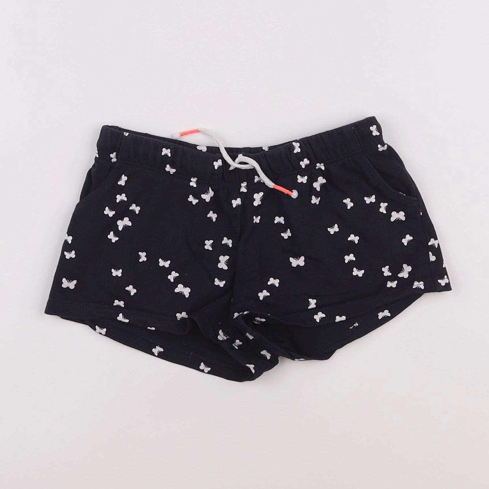 H&M - short bleu - 4/5 ans