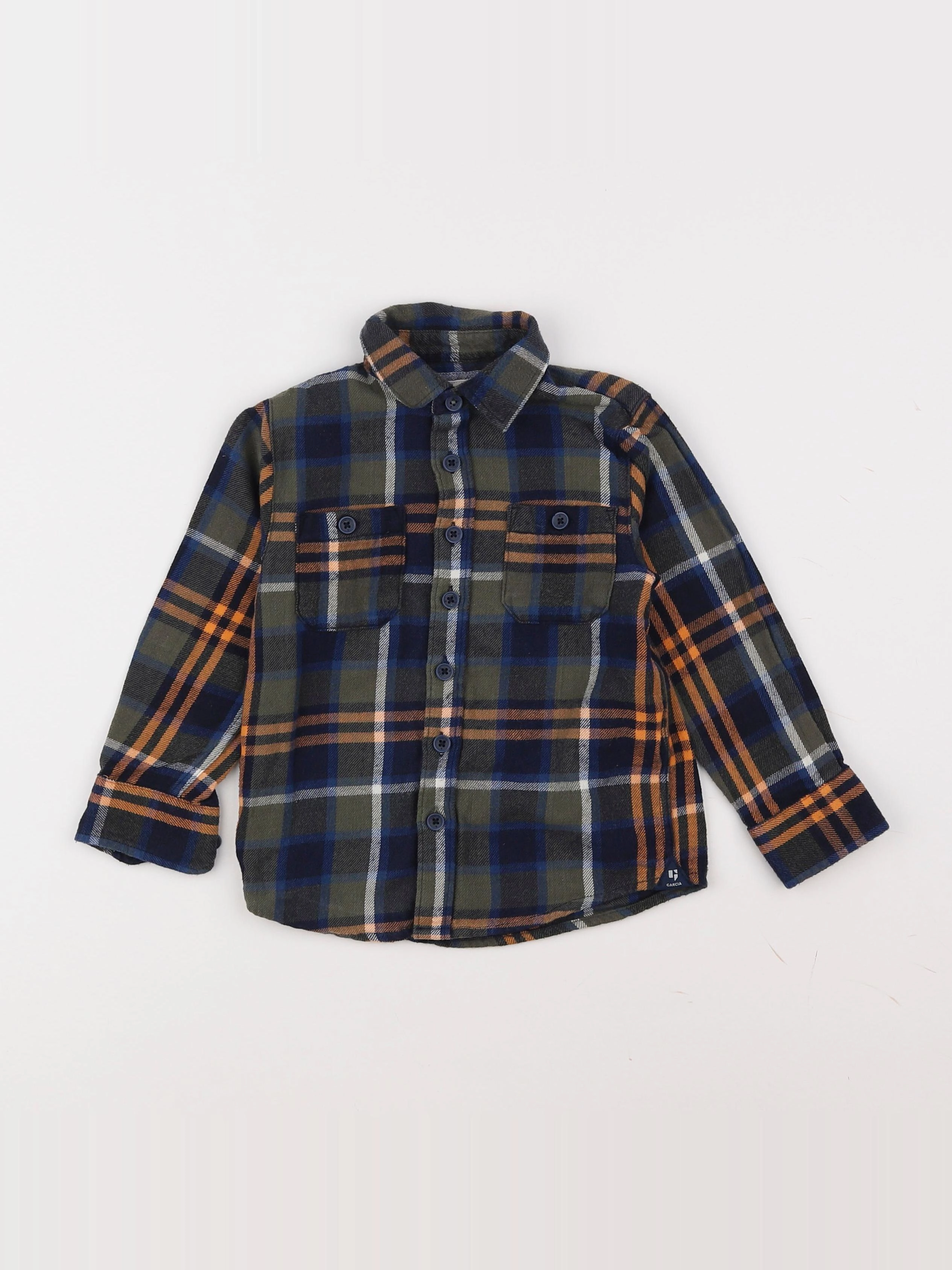 Garcia - chemise vert - 2/3 ans