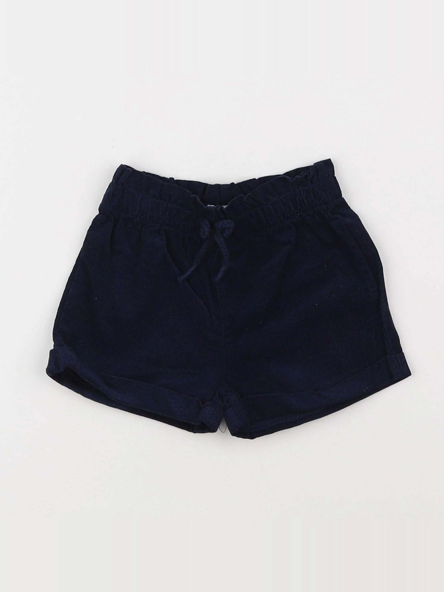 Vertbaudet - short bleu - 12 mois