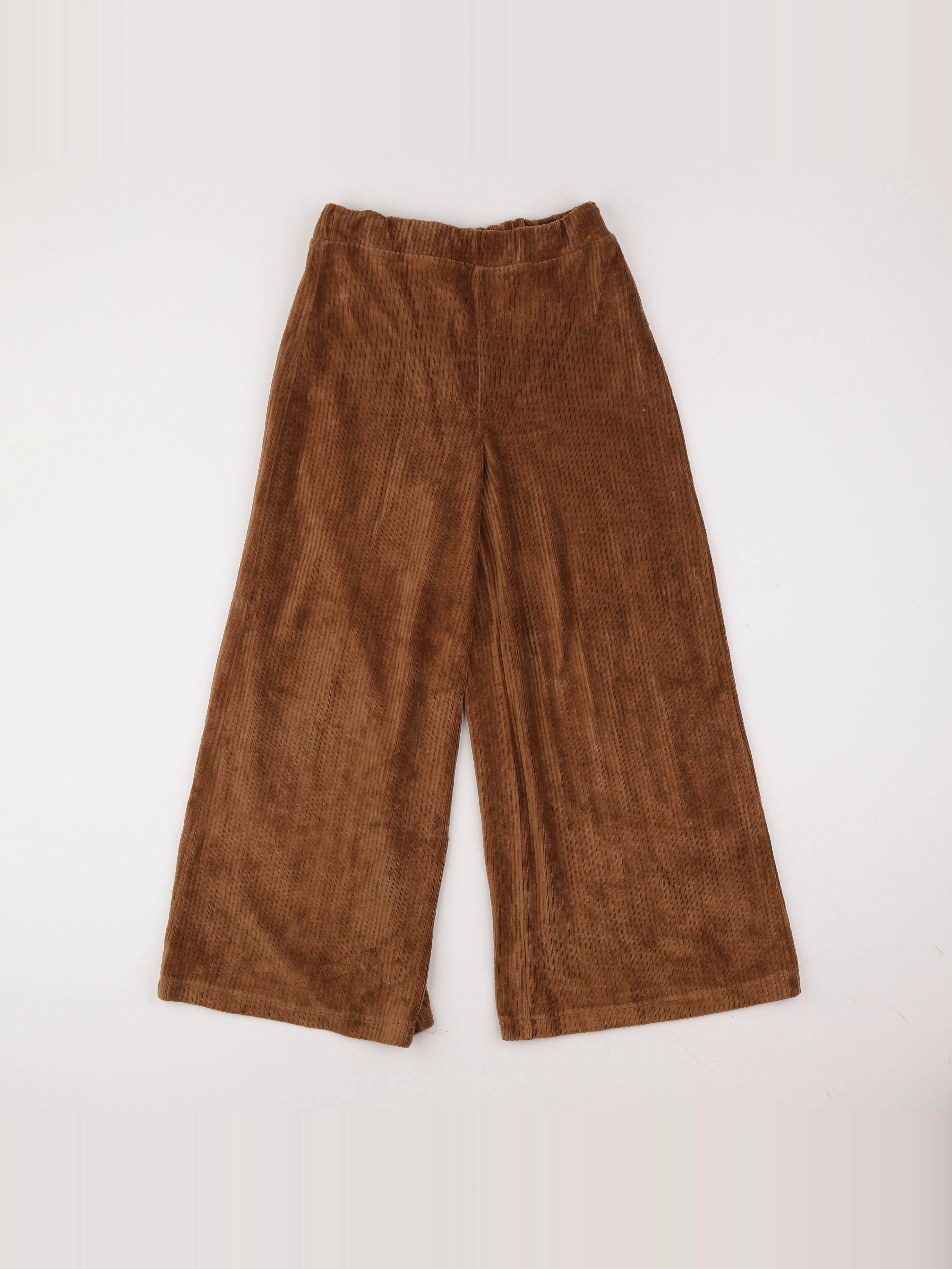 Vertbaudet - pantalon marron - 14 ans