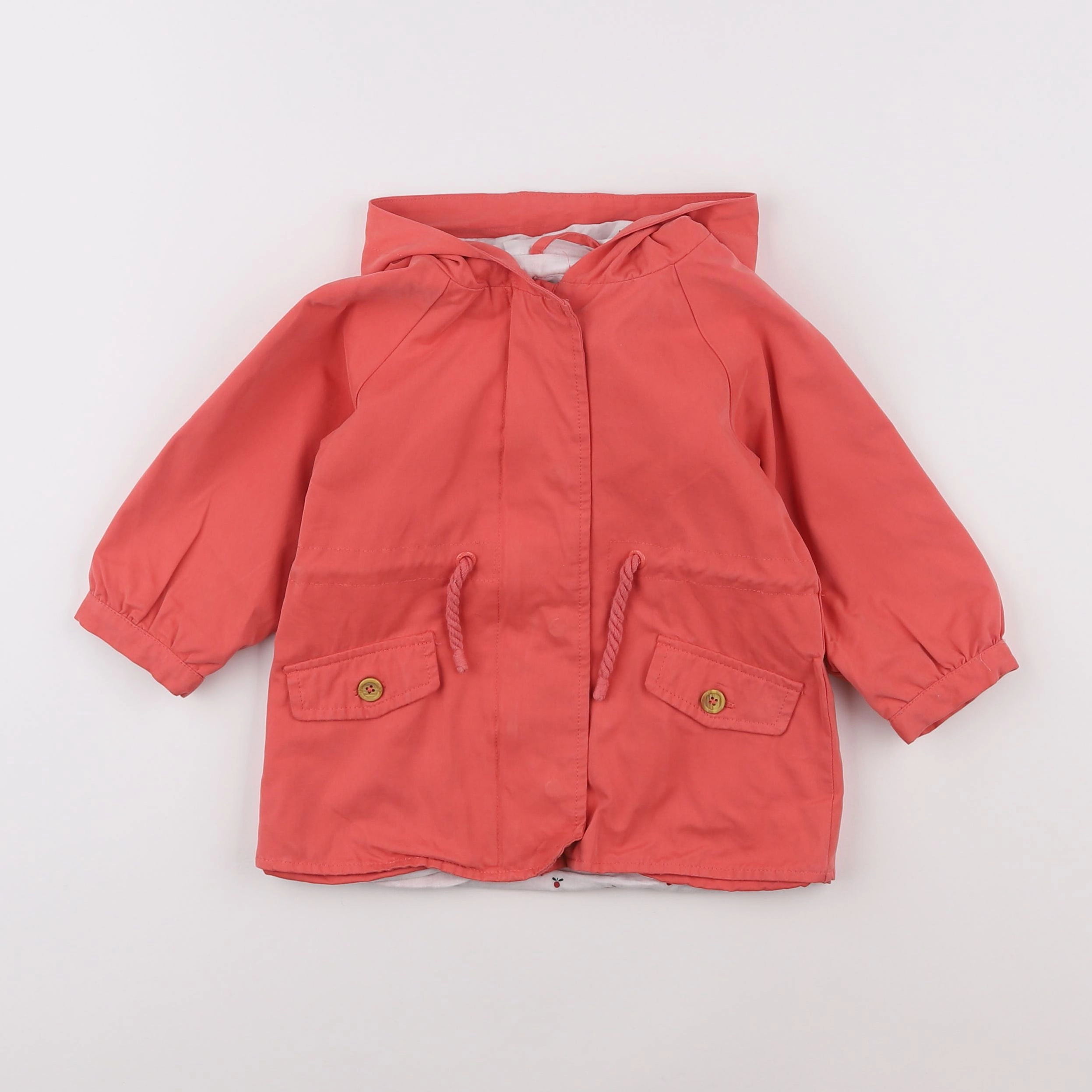 Vertbaudet - imperméable orange - 2 ans