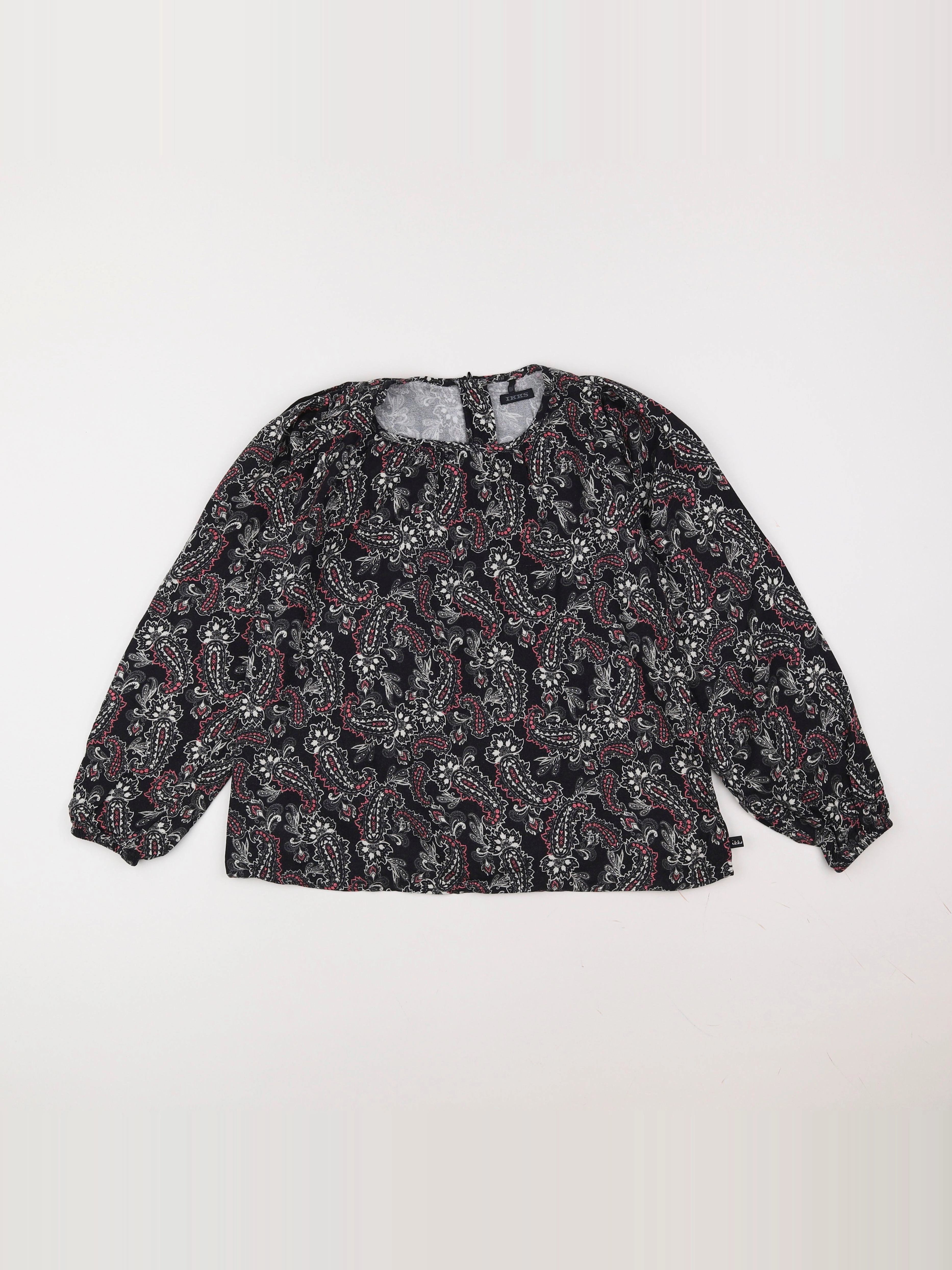 IKKS - blouse noir - 10 ans