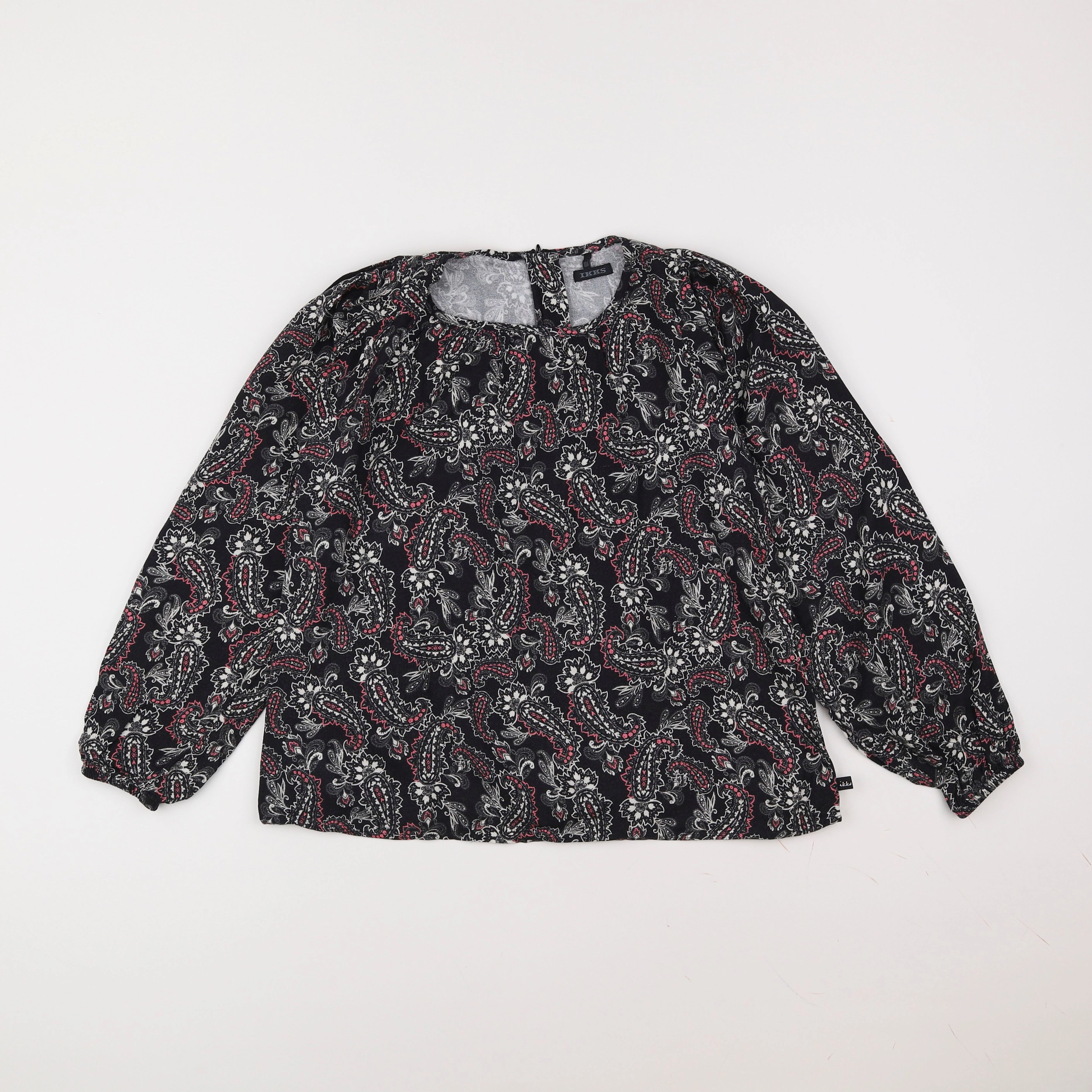 IKKS - blouse noir - 10 ans