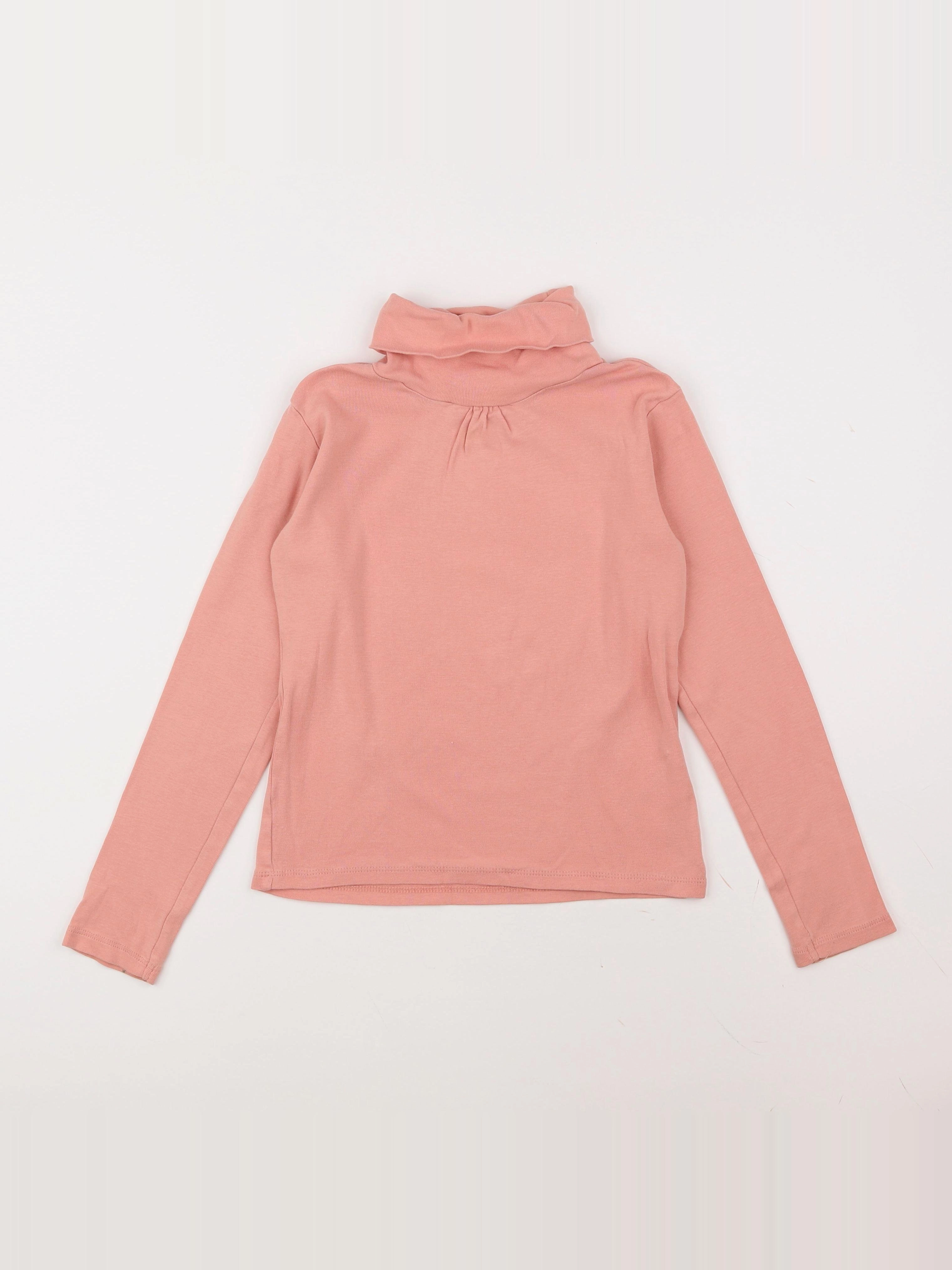 Vertbaudet - sous-pull rose - 10 ans