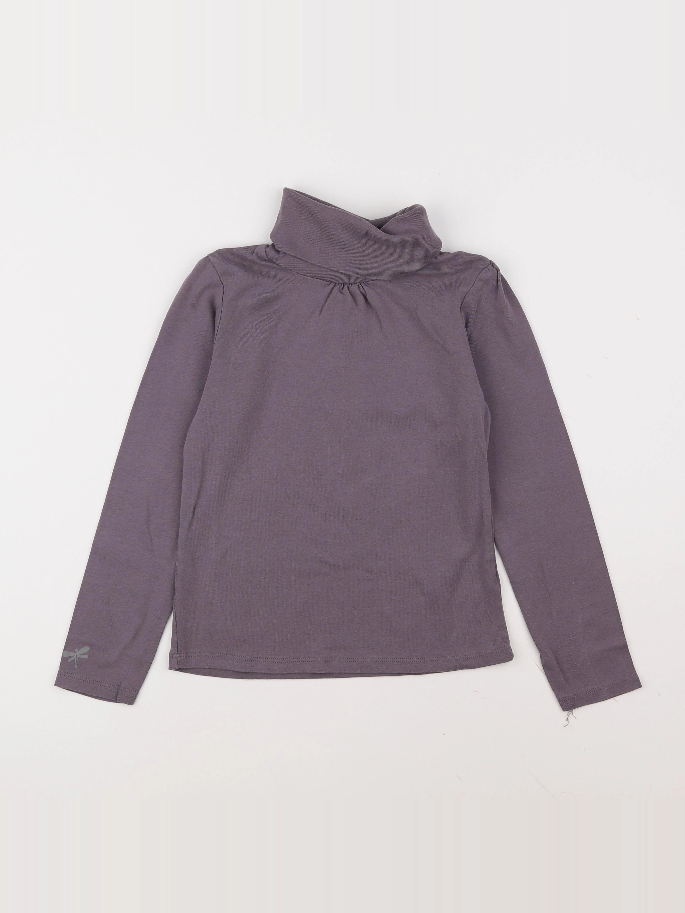 Vertbaudet - sous-pull gris - 10 ans