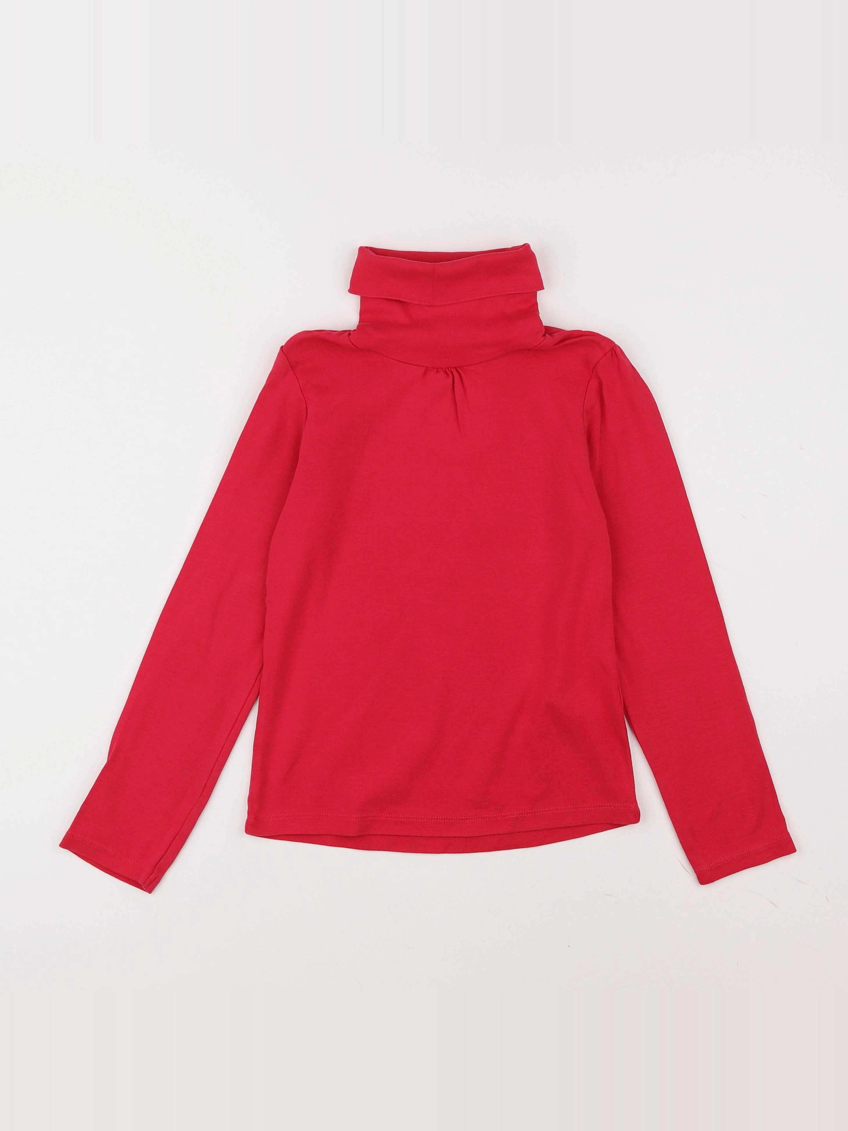 Vertbaudet - sous-pull rose - 10 ans