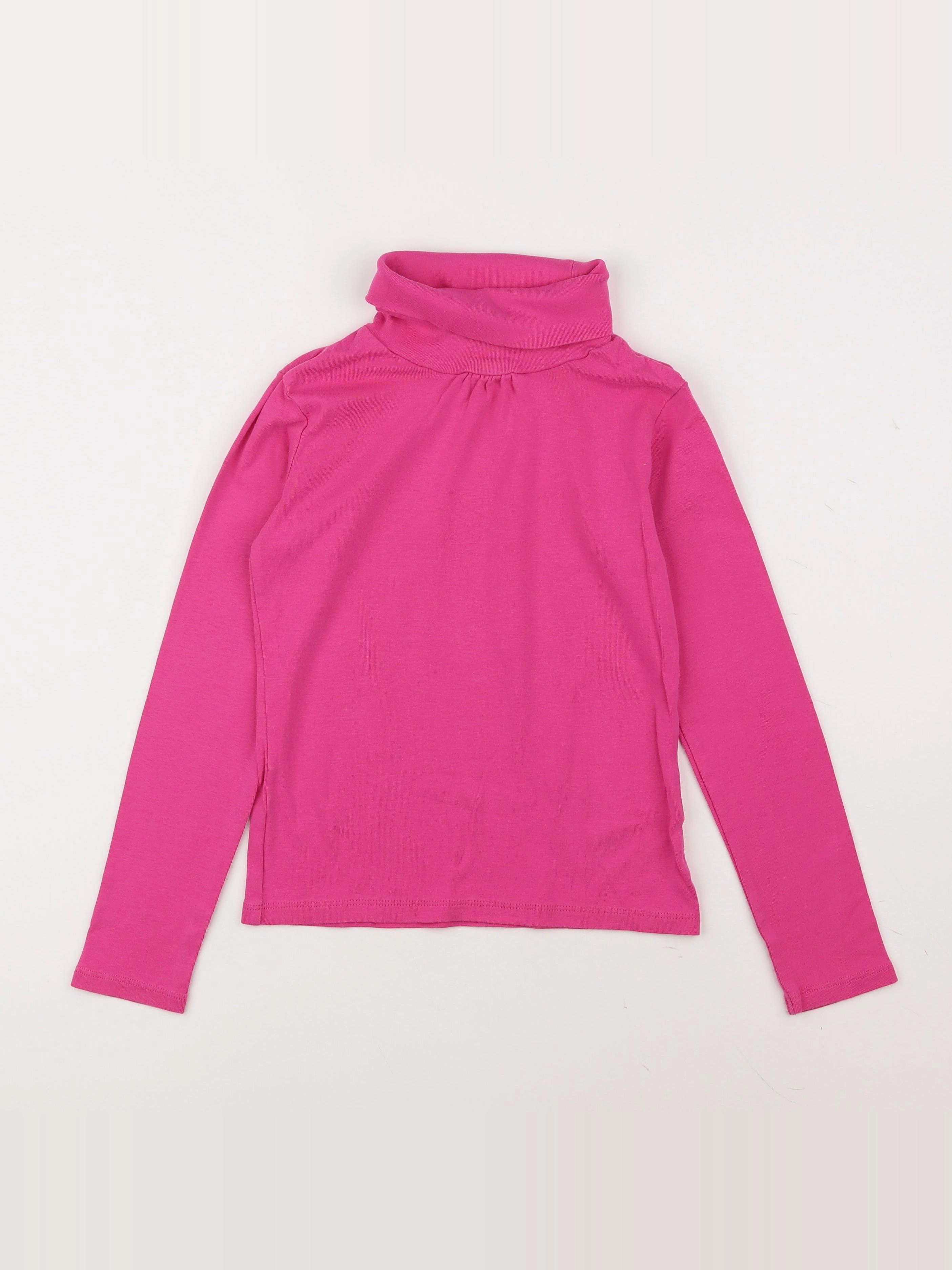 Vertbaudet - sous-pull rose - 10 ans