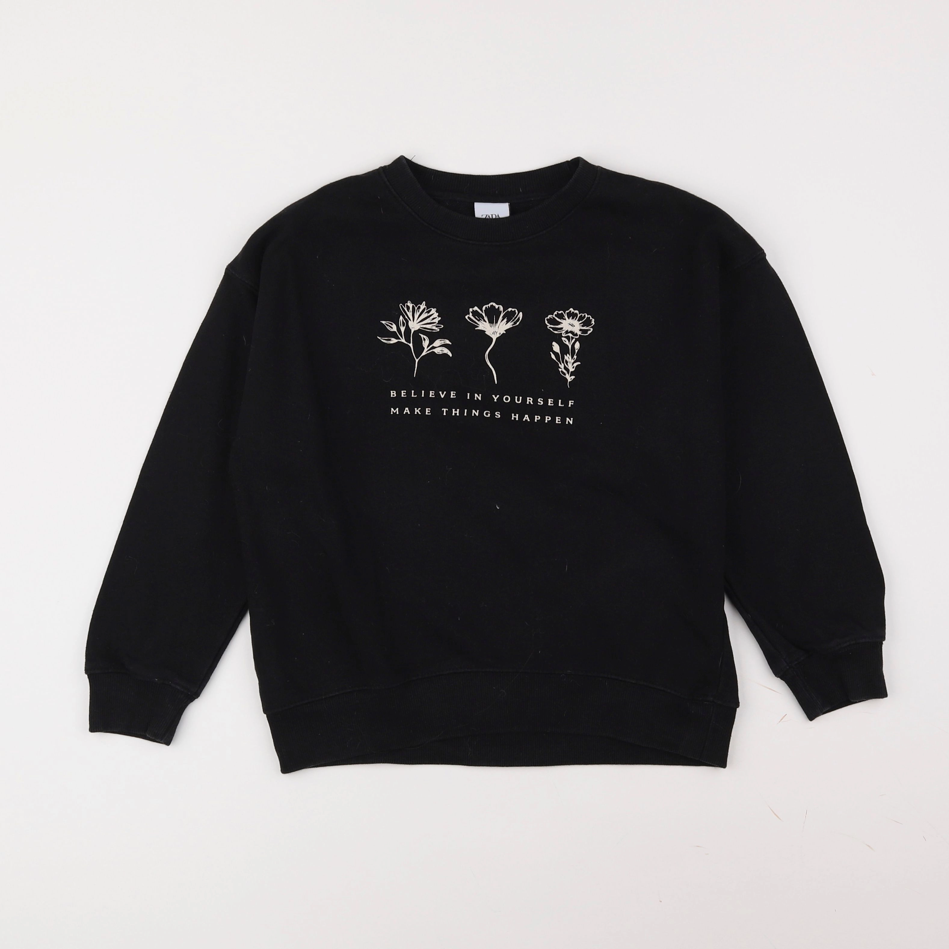 Zara - sweat noir - 10 ans