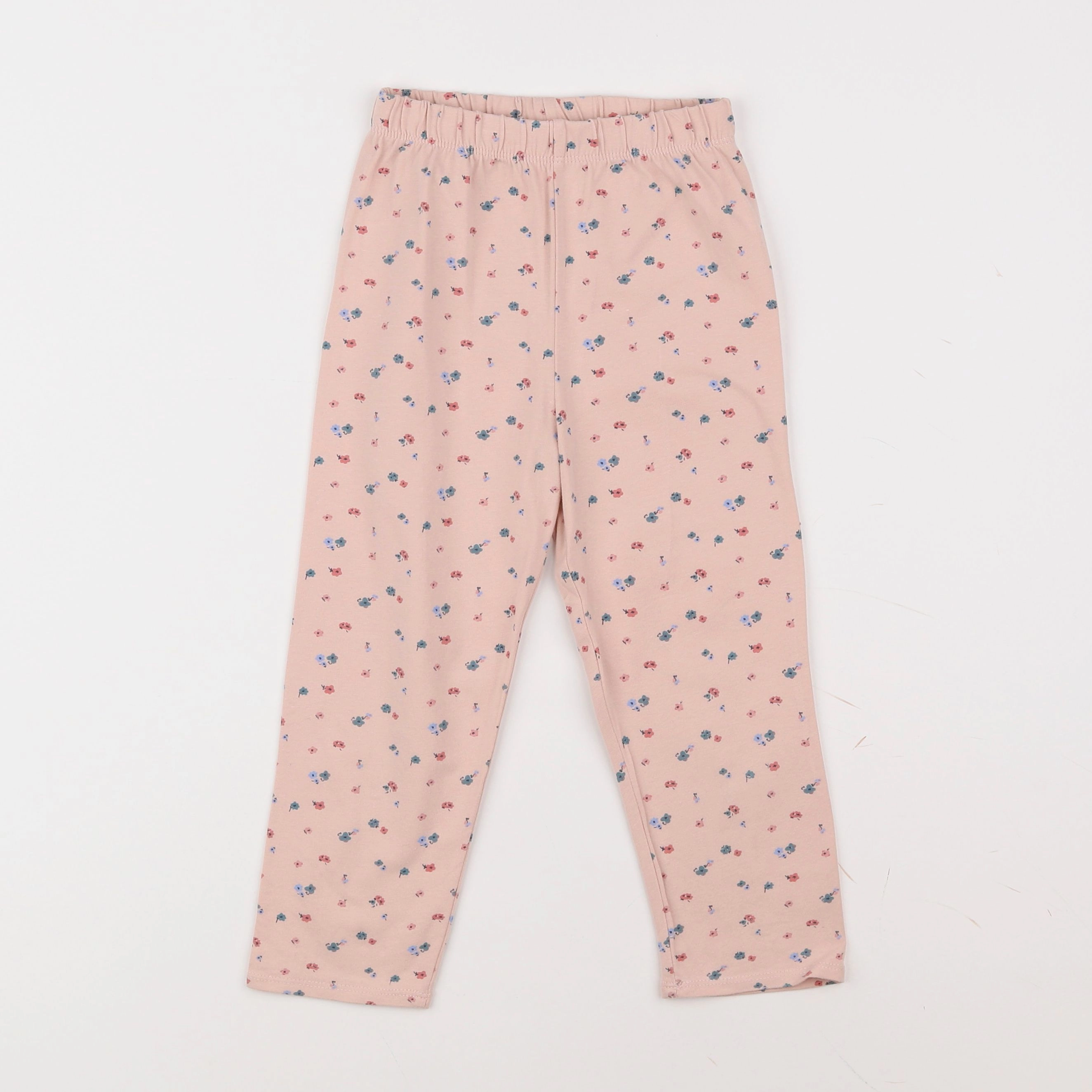 Vertbaudet - legging court rose - 8 ans