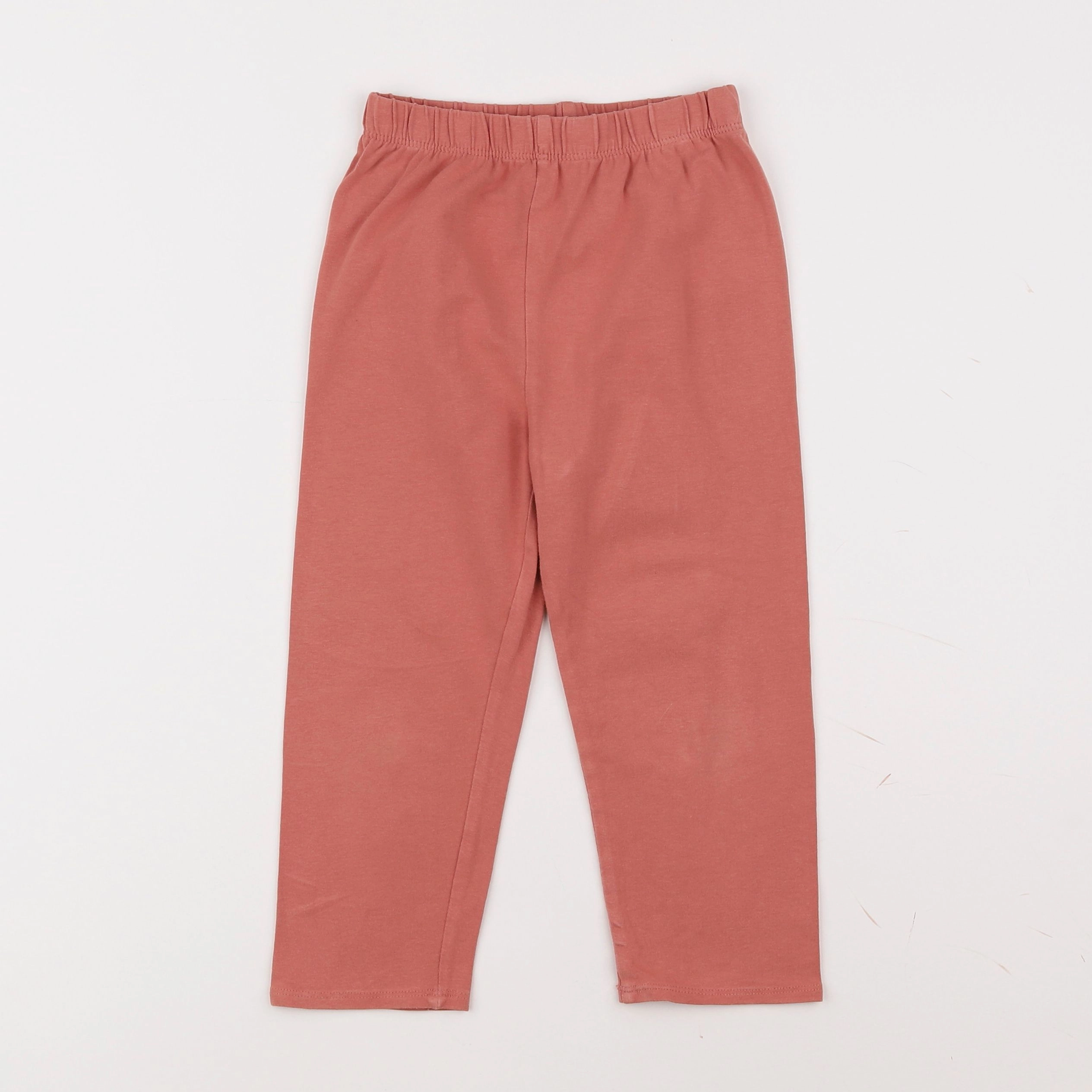 Vertbaudet - legging court rose - 8 ans