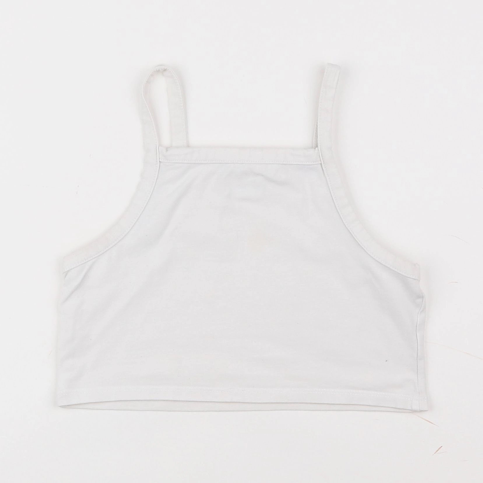 Zara - crop-top blanc - 7 ans