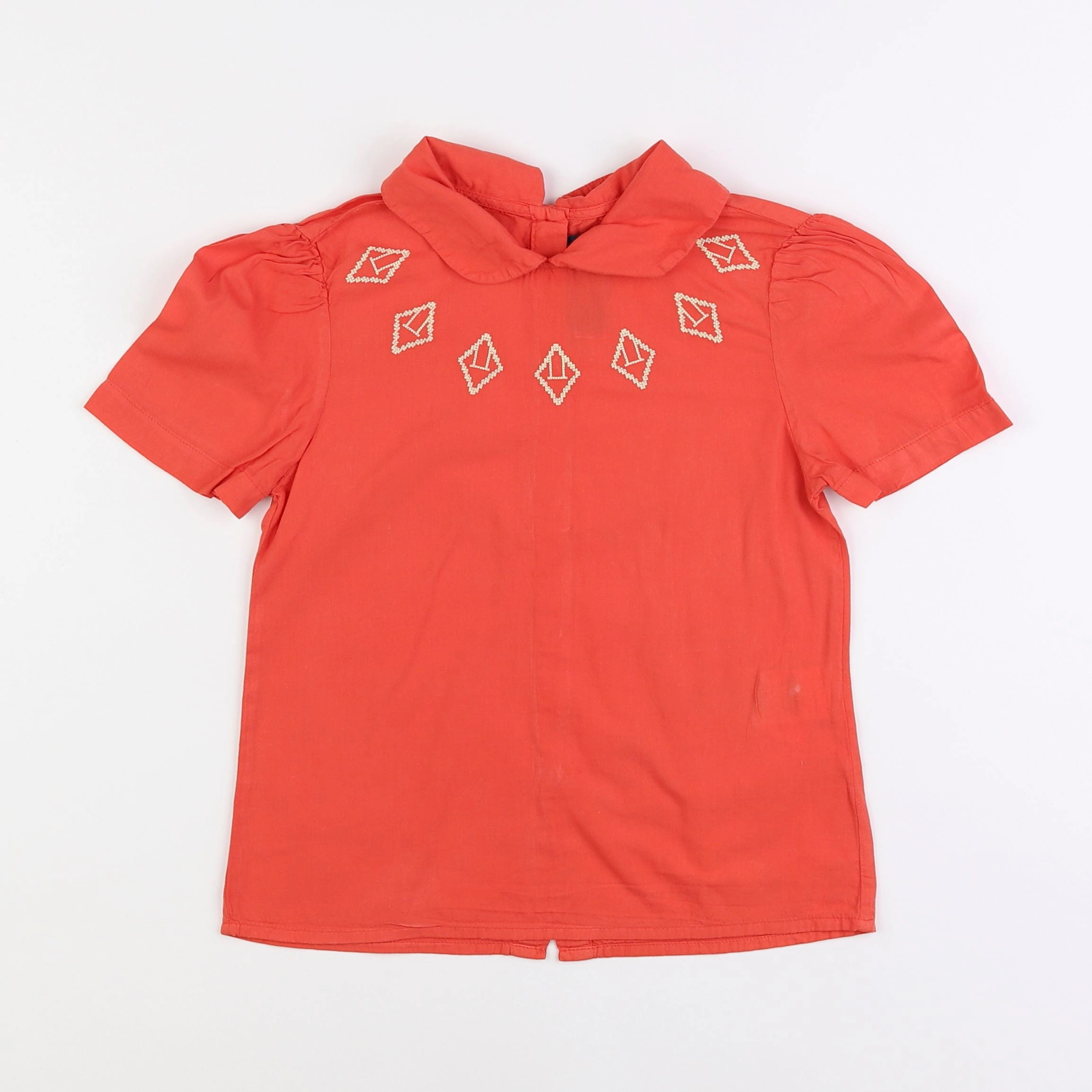 The animals observatory - blouse orange - 6 ans