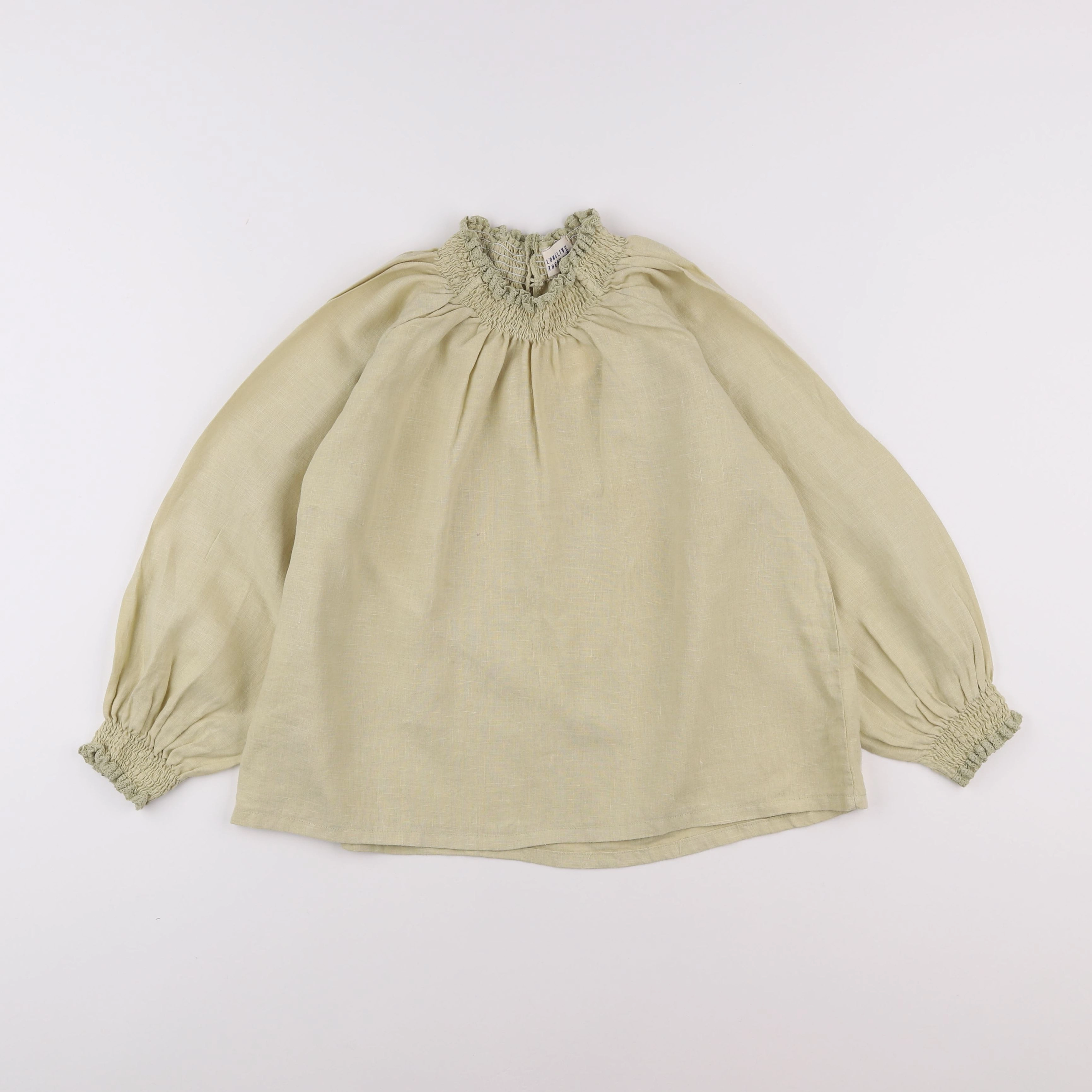 Longlivethequeen - blouse beige - 10 ans