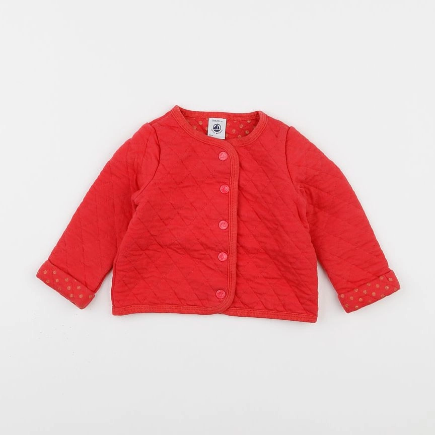 Petit Bateau - sweat rouge - 18 mois