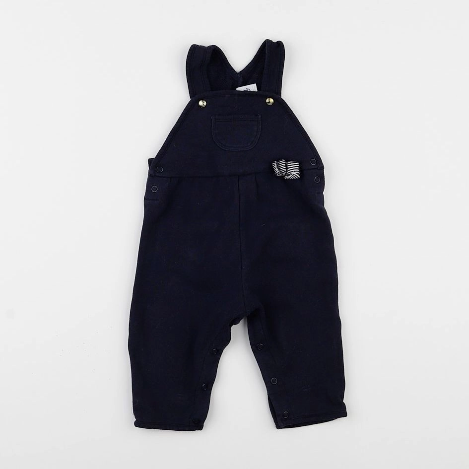 Petit Bateau - salopette bleu - 6 mois