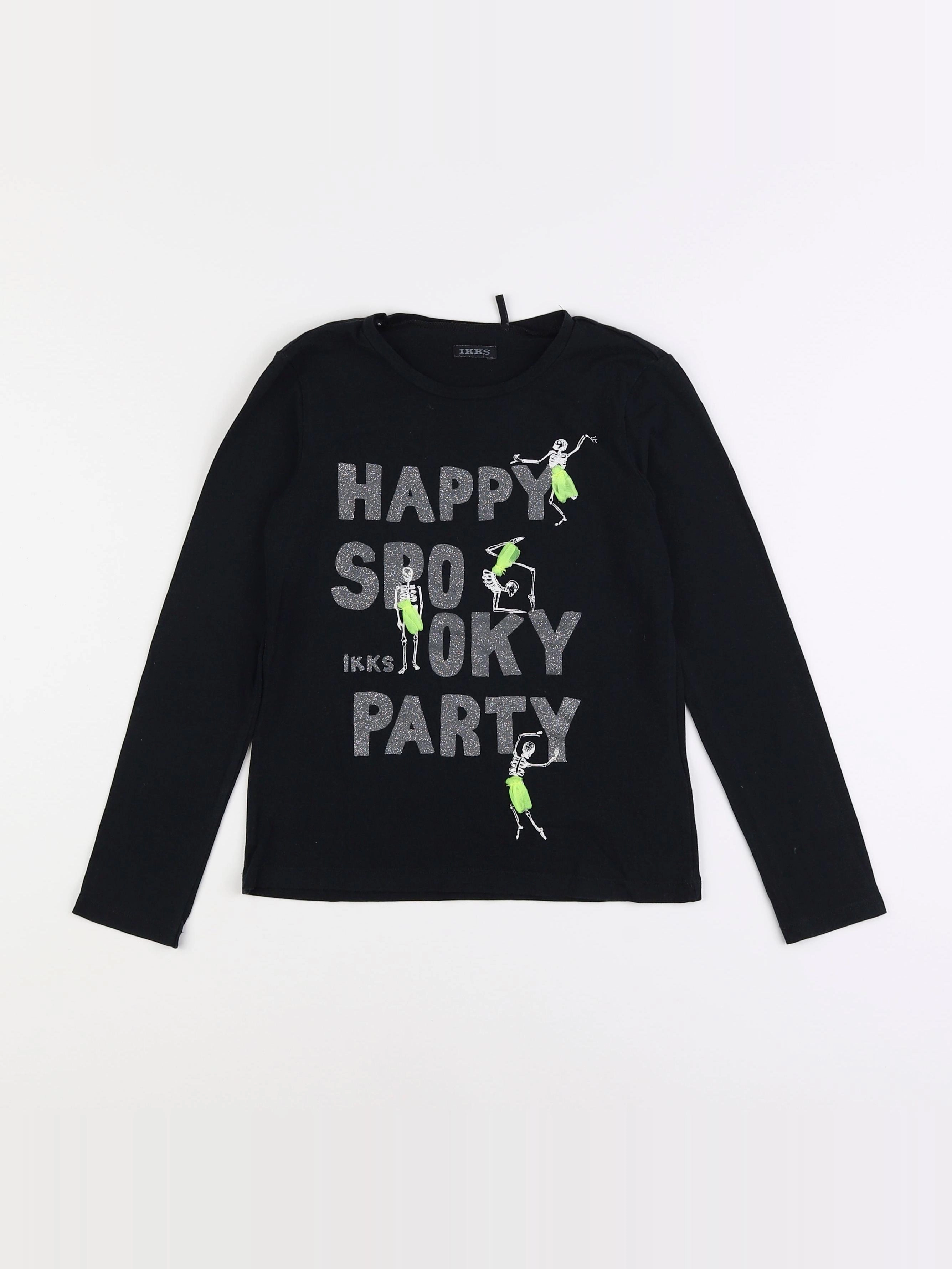 IKKS - tee-shirt noir - 8 ans